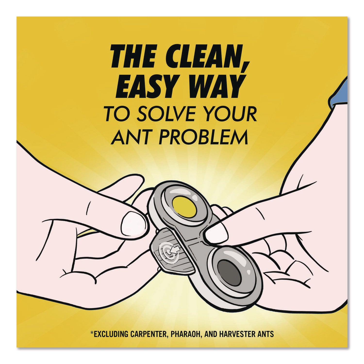 Combat® Max 2-in-1 Ant Bait, 0.84 oz, 4 Bait Stations