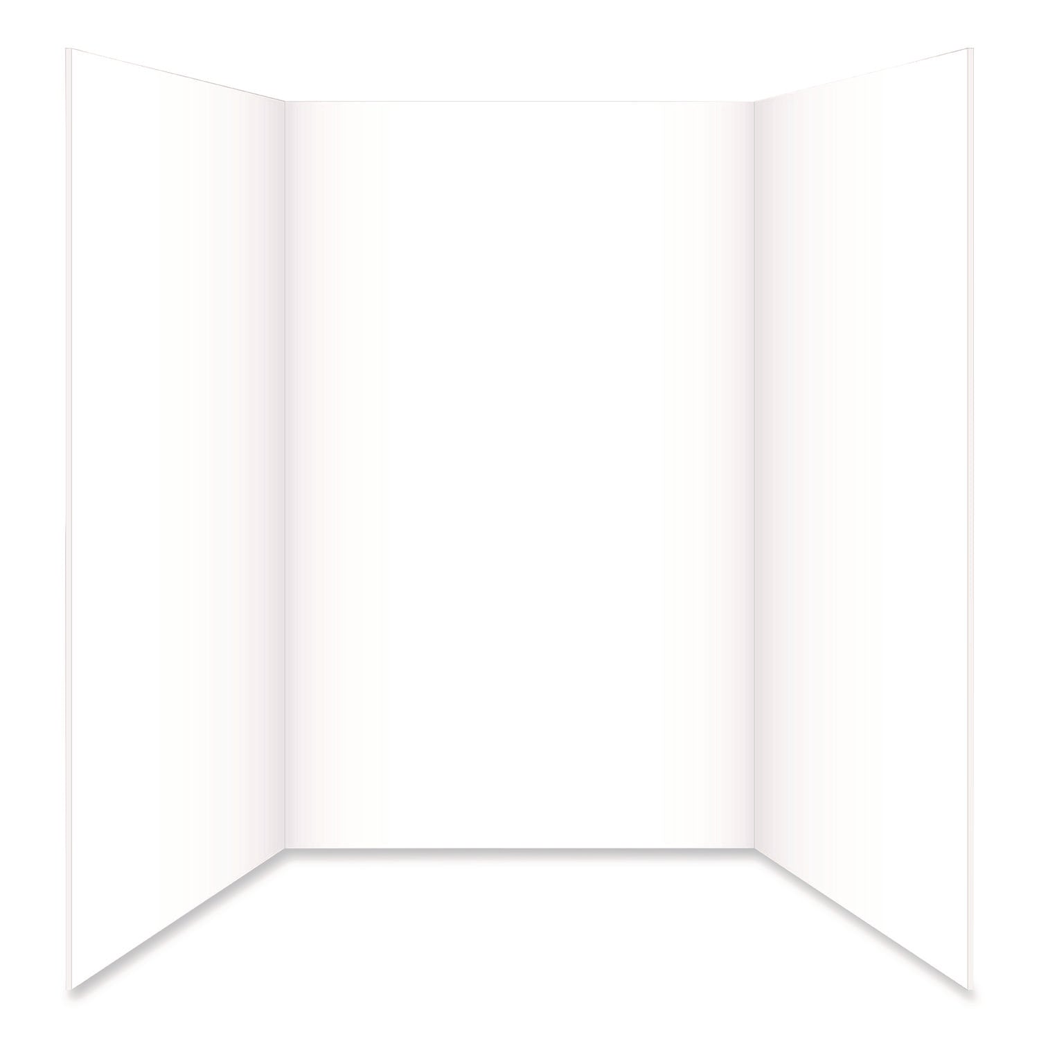 Royal Brites Tri-Fold Foam Board, 28 x 40, 0.19" Thick, White/White