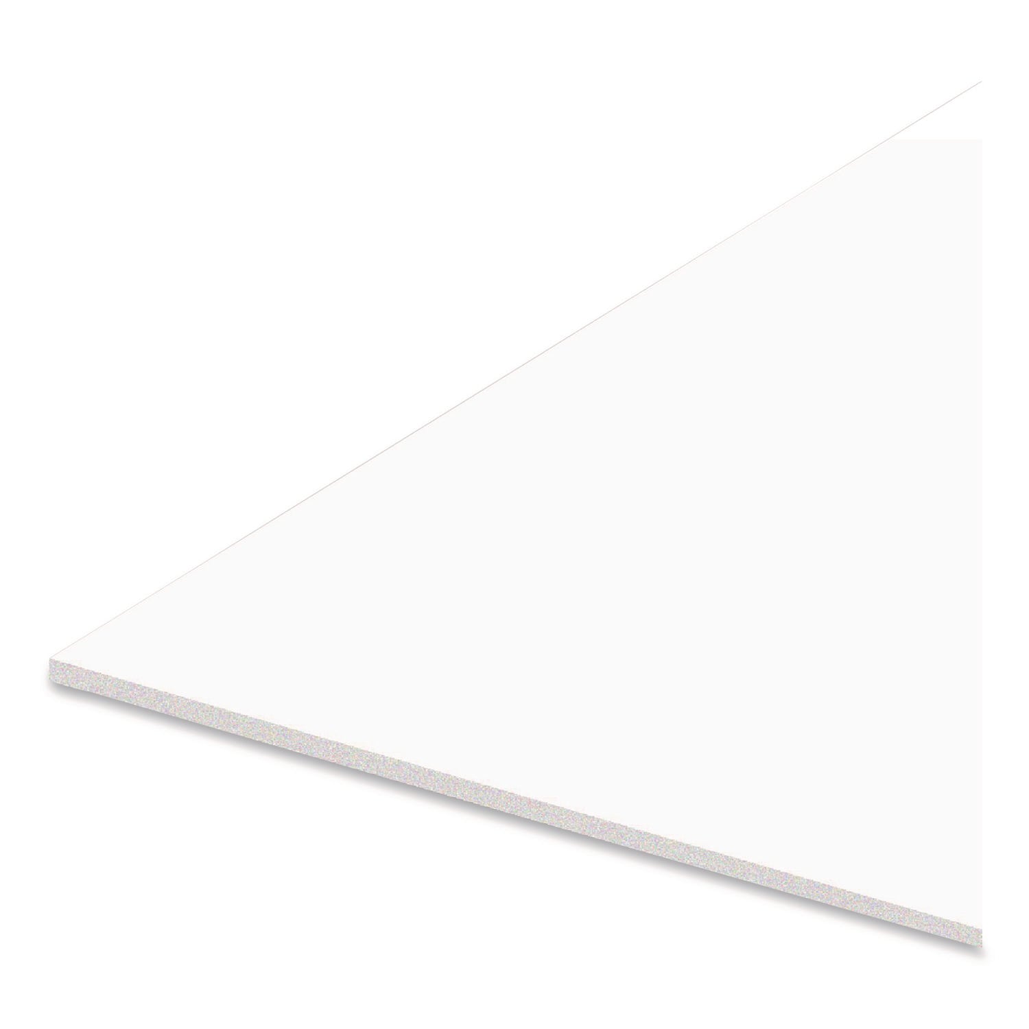 Royal Brites Foam Board, 15" x 20", 3/16" Thick, White, 10/Pack