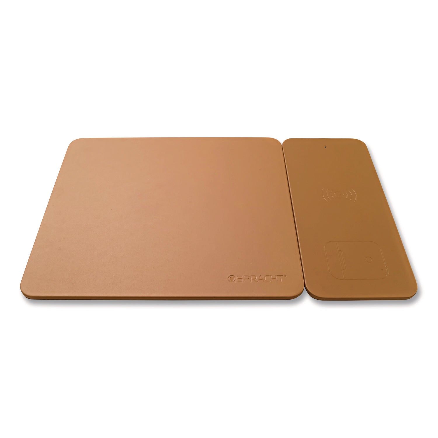 Spracht MagPad Charger and Mouse Pad, Brown