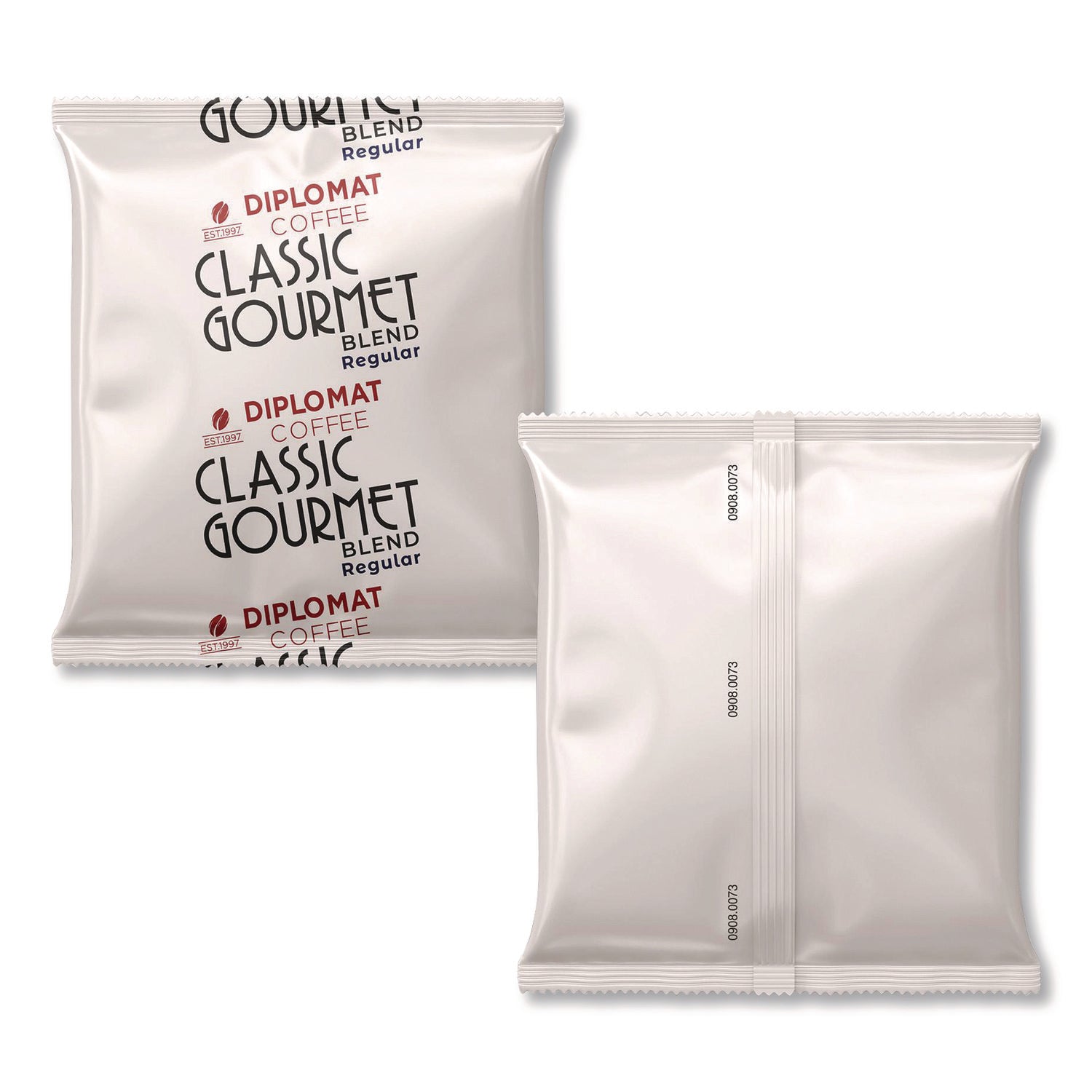 Diplomat Coffee Classic Frac Pack, 2.5 oz, 100/Carton