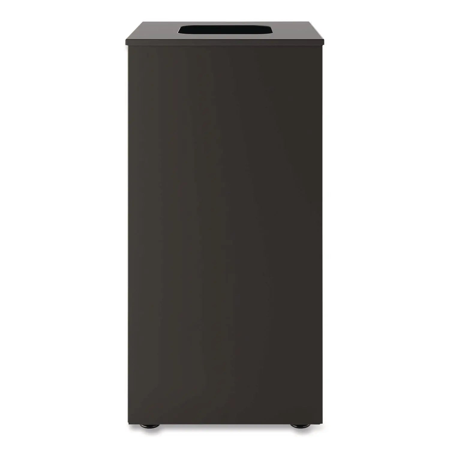 Suncast Commercial® Square Metal Decorative Can Steel 24 gal Black Suncast Commercial® Flipcost