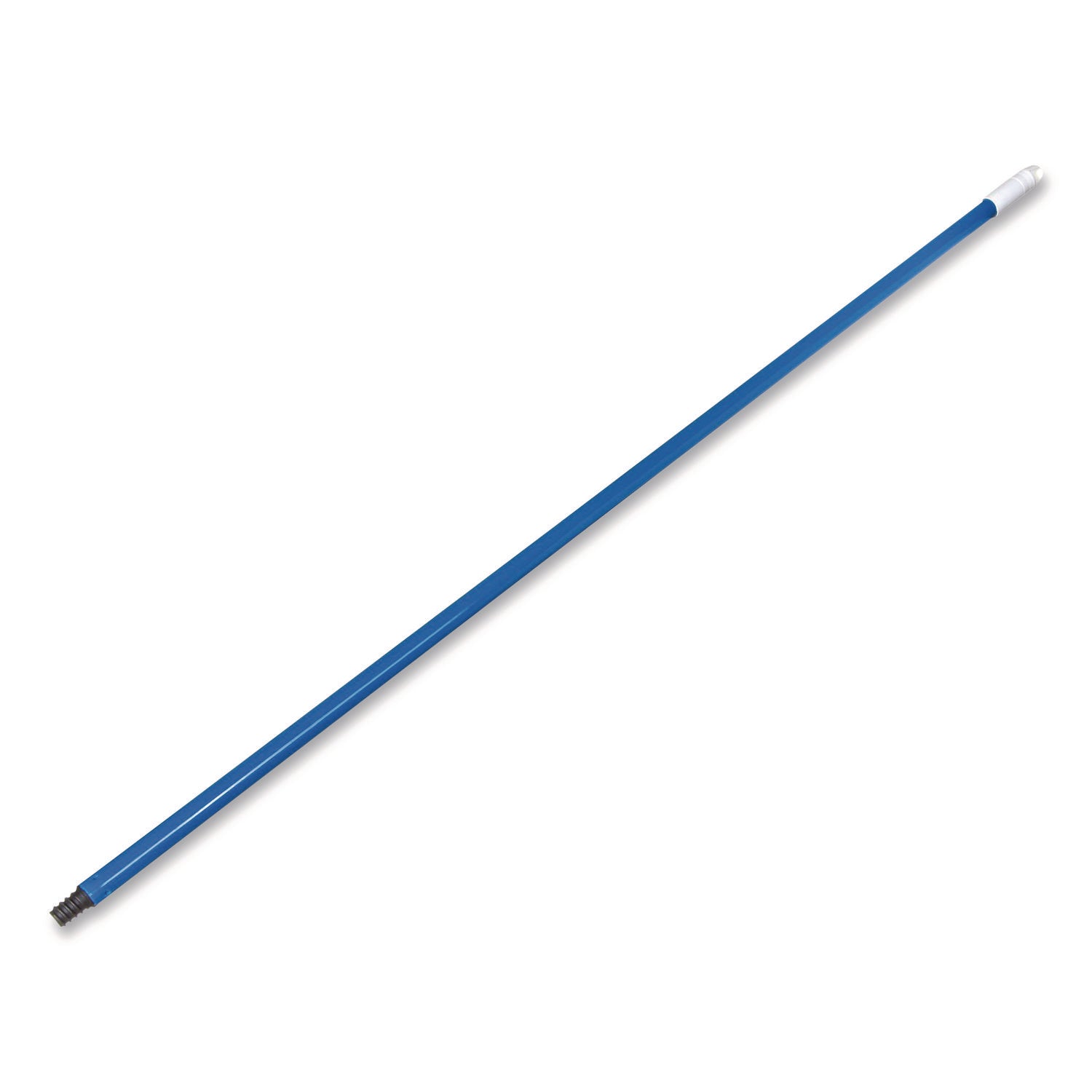 Carlisle Plastic Coated Metal Handle, 0.85" dia x 48", Blue, 12/Carton