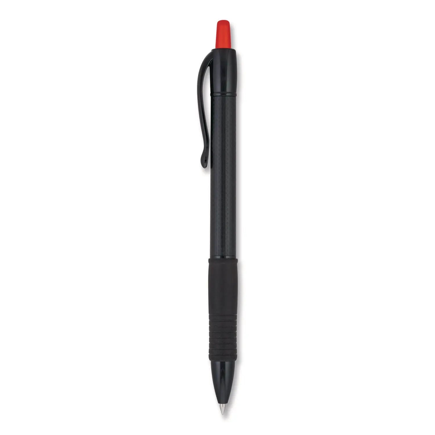 Pilot® G2 Edge Premium Gel Roller Pen Retractable Fine 0.7 mm Red Ink Black-Red Barrel Dozen Pilot® Flipcost