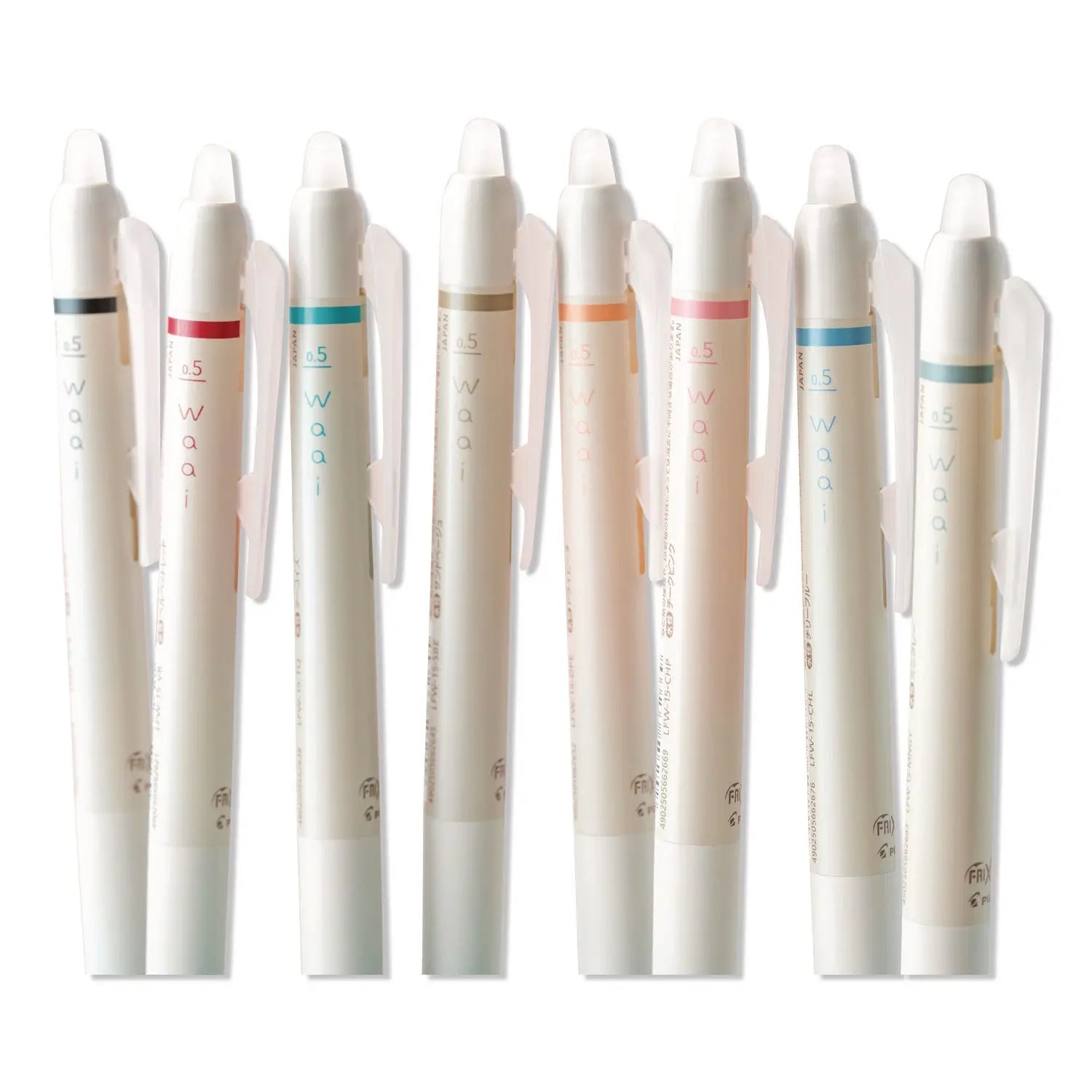 Pilot® Frixion Waai Erasable Gel Pen Retractable Extra Fine 0.5 mm Assorted Ink and Barrel Colors 8-Pack Pilot® Flipcost