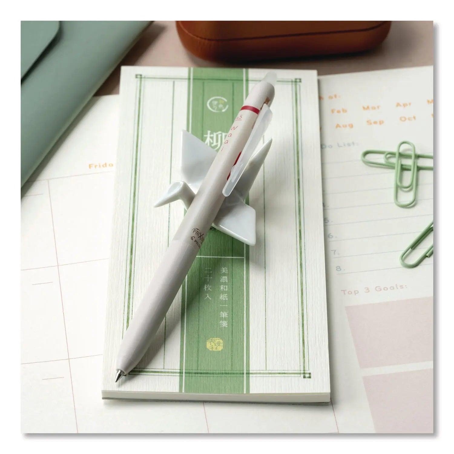 Pilot® Frixion Waai Erasable Gel Pen Retractable Extra Fine 0.5 mm Cherry Ink Beige-Cherry Barrel Dozen Pilot® Flipcost