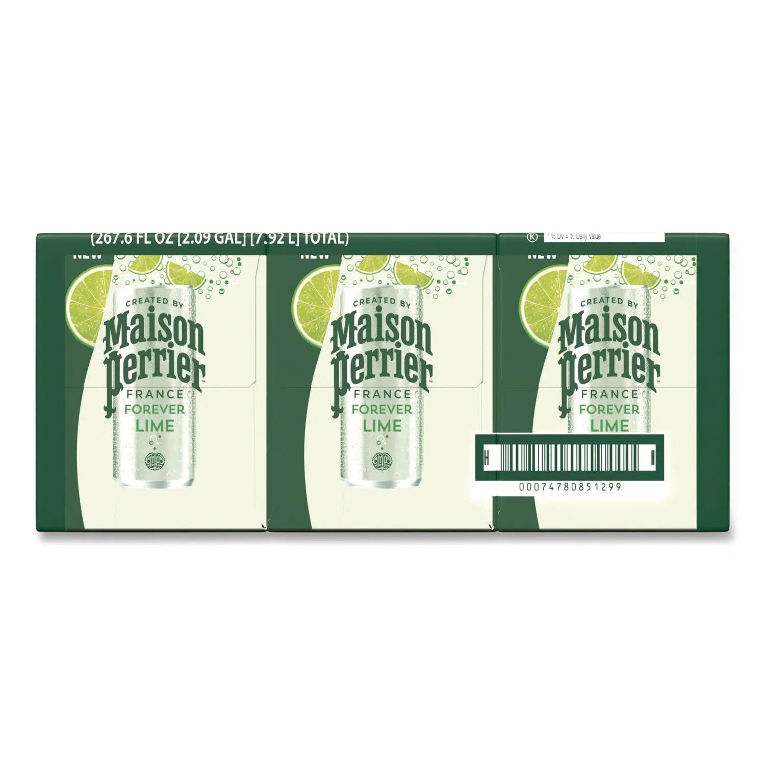 Nestlé® Maison Perrier Sparkling Water11.15 oz Can Lime 8 Cans-Box Nestlé® Flipcost