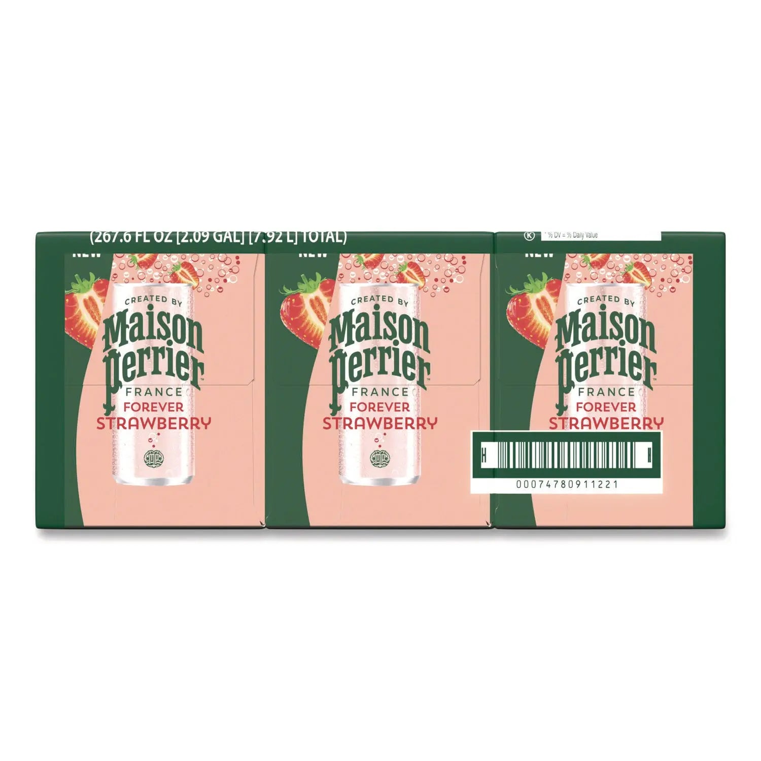 Nestlé® Maison Perrier Sparkling Water 11.15 oz Can Strawberry 8 Cans-Box Nestlé® Flipcost
