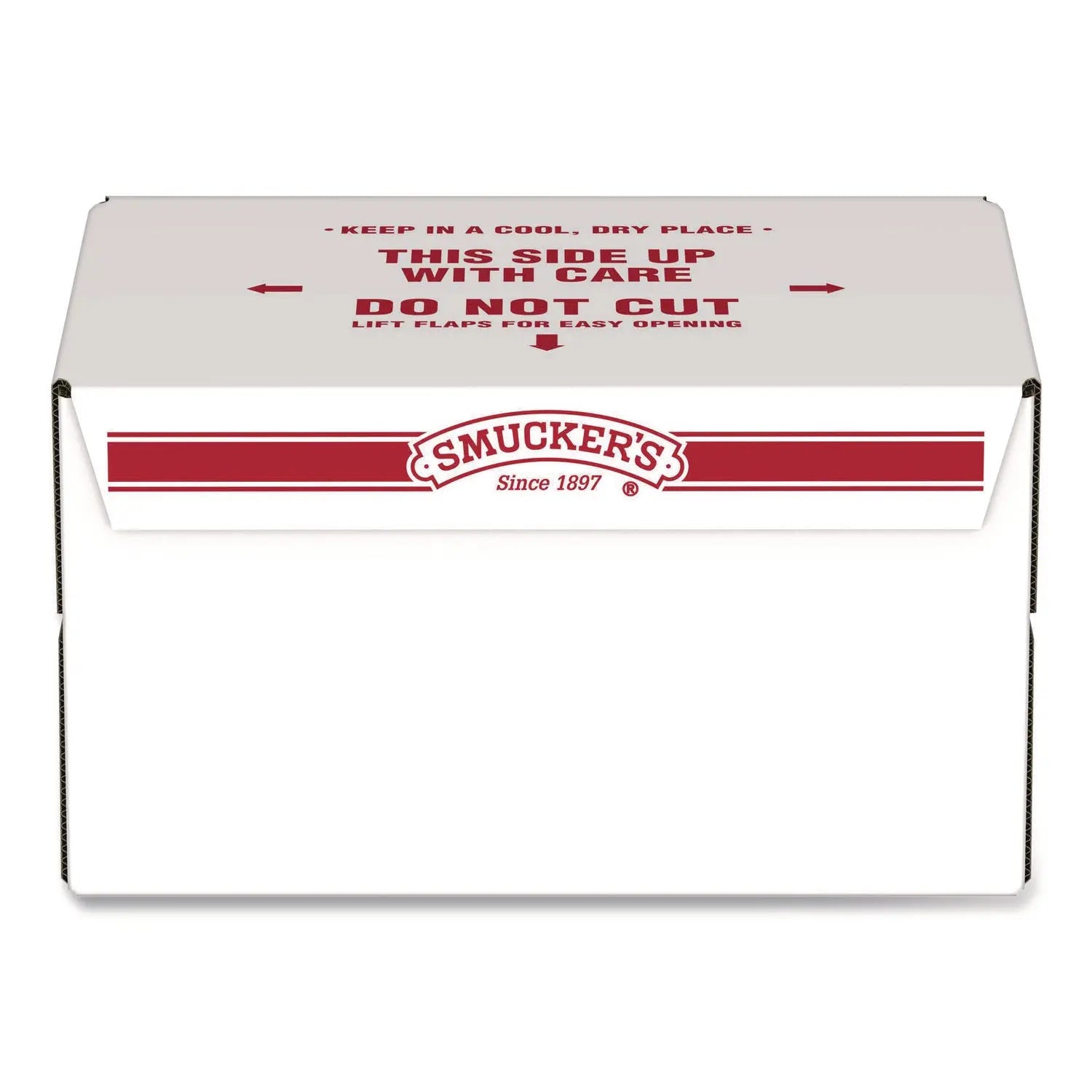 Smucker's® Jelly-Jam Plastic Portion Control Cups Strawberry 0.5 oz Cup 200-Carton Smucker's® Flipcost