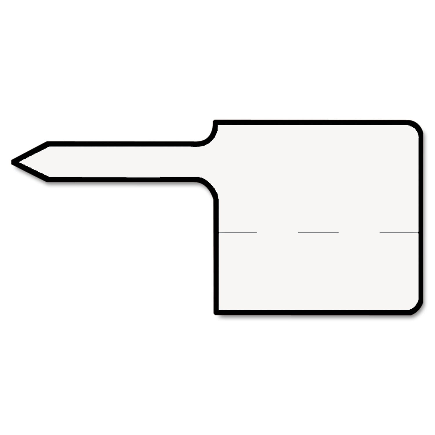 DYMO® Lw Price Tag Labels, 0.93" X 0.87", White, 400 Labels/roll