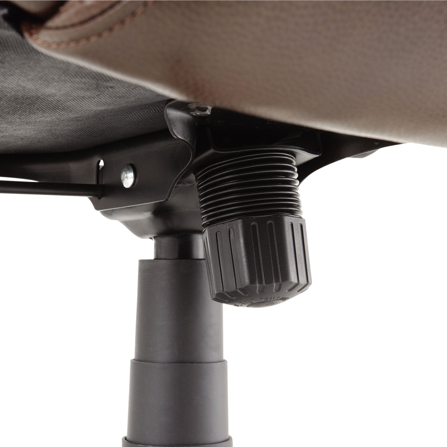 Alera® Alera Veon Series Executive High-Back Bonded Leather Chair, Supports Up To 275 Lb, Brown Seat/back, Bronze Base