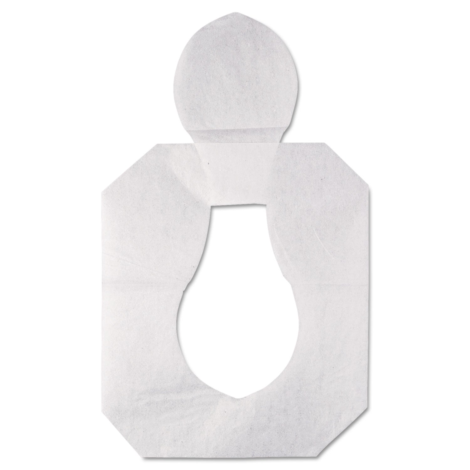HOSPECO® Health Gards Toilet Seat Covers, Half-Fold, 14.25 X 16.5, White, 250/pack, 4 Packs/carton