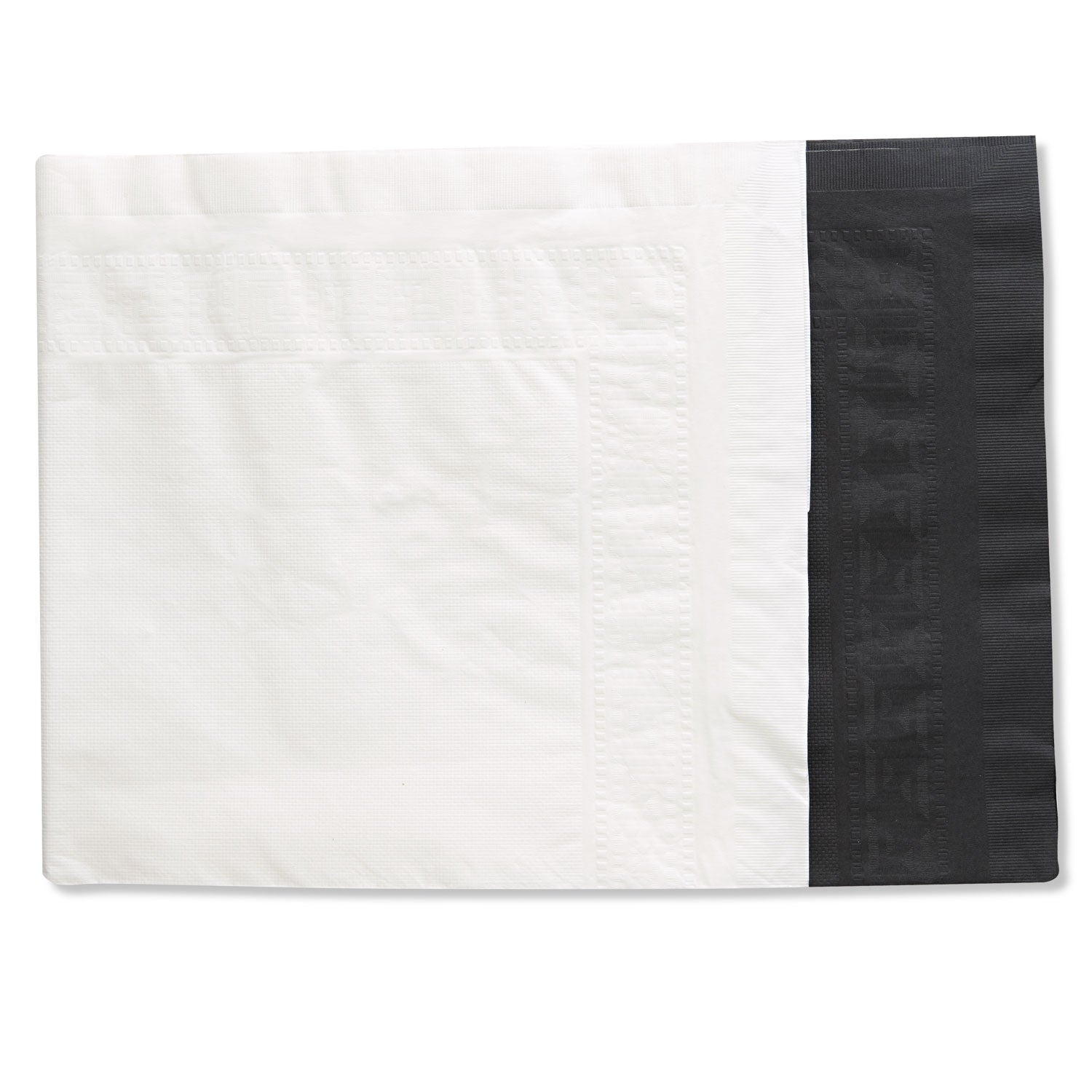 Hoffmaster® Cellutex Table Covers, Tissue/polylined, 54" X 108", White, 25/carton