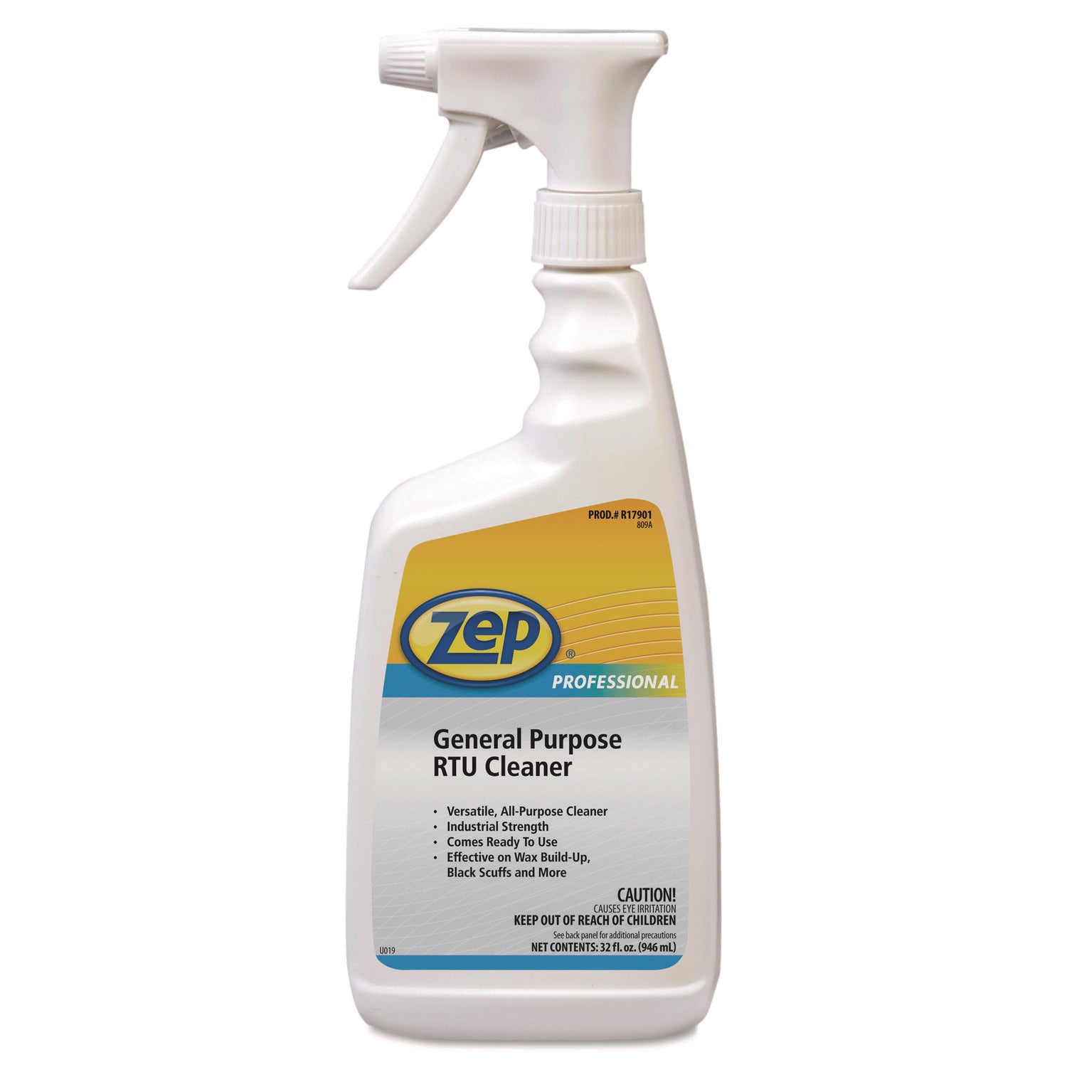 Zep Professional® General Purpose RTU Cleaner, 1 qt Spray Bottle, 12/Carton