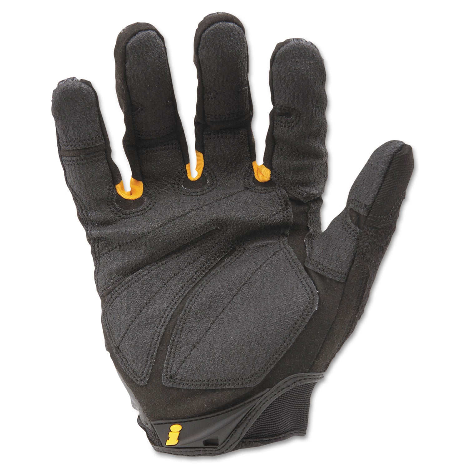 Ironclad Superduty Gloves, Large, Black/yellow, 1 Pair