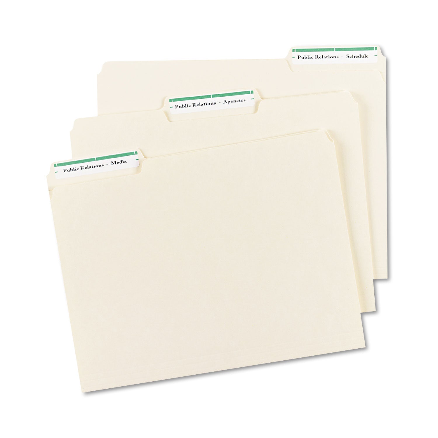 Avery® Permanent Trueblock File Folder Labels With Sure Feed Technology, 0.66 X 3.44, White, 30/sheet, 50 Sheets/box