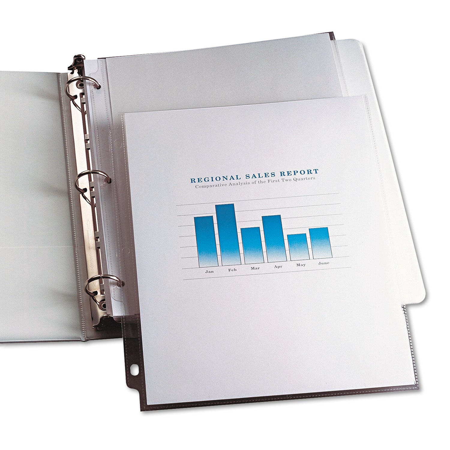 Avery® Top-Load Vinyl Sheet Protectors, Heavy Gauge, Letter, Clear, 100/box