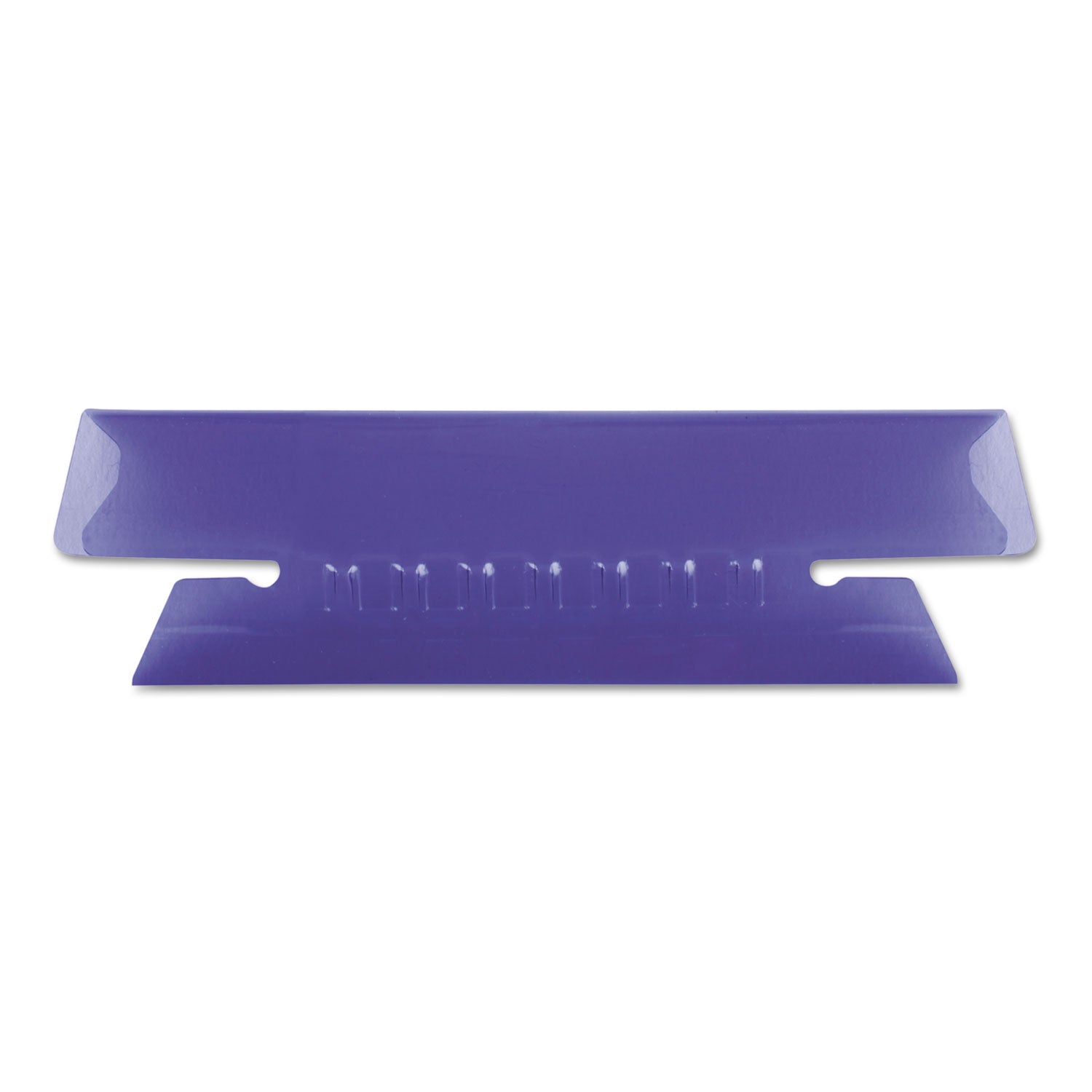 Transparent Colored Tabs For Hanging File Folders, 1/3-Cut, Violet, 3.5" Wide, 25/Pack