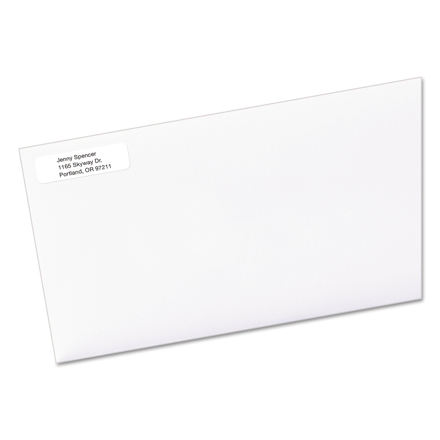 Avery® Ecofriendly Mailing Labels, Inkjet/laser Printers, 0.5 X 1.75, White, 80/sheet, 100 Sheets/pack