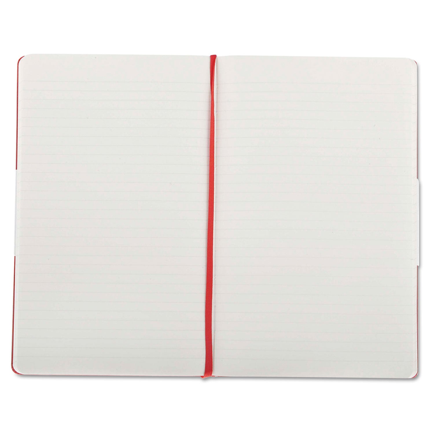 Moleskine® Classic Colored Hardcover Notebook, 1-Subject, Narrow Rule, Red Cover, (240) 8.25 x 5 Sheets