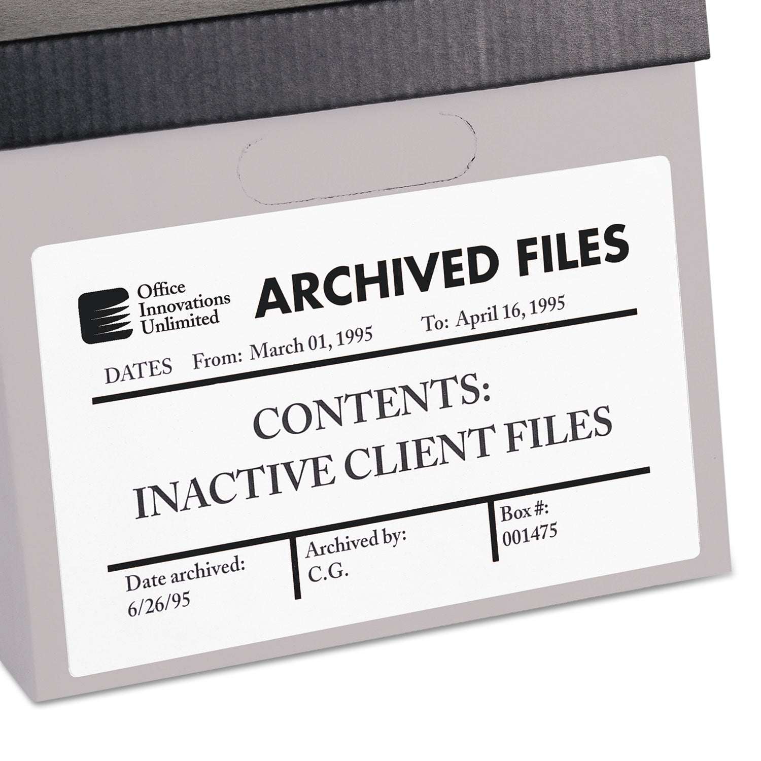 Avery® Durable Permanent Id Labels With Trueblock Technology, Laser Printers, 5 X 8.13, White, 2/sheet, 50 Sheets/pack