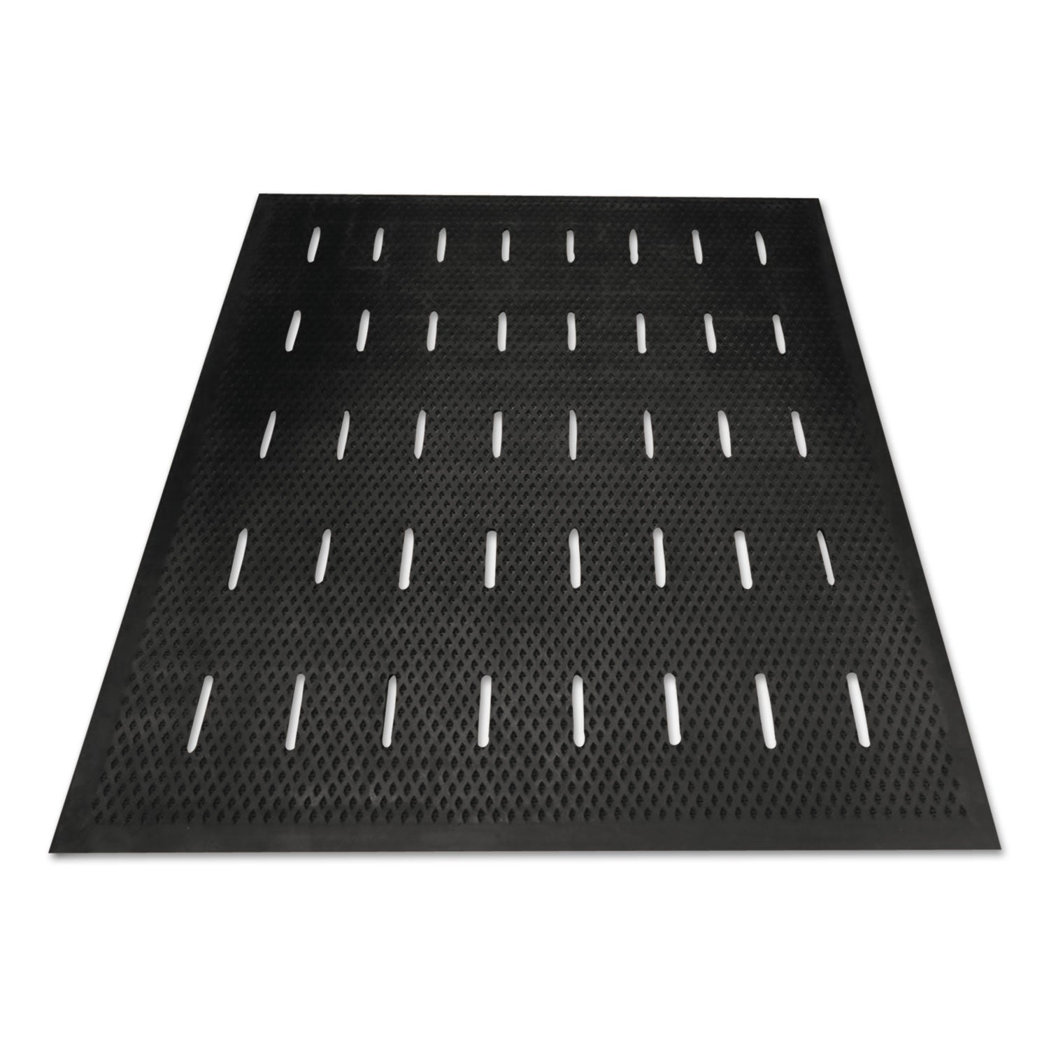 Guardian Free Flow Comfort Utility Floor Mat, 36 X 48, Black
