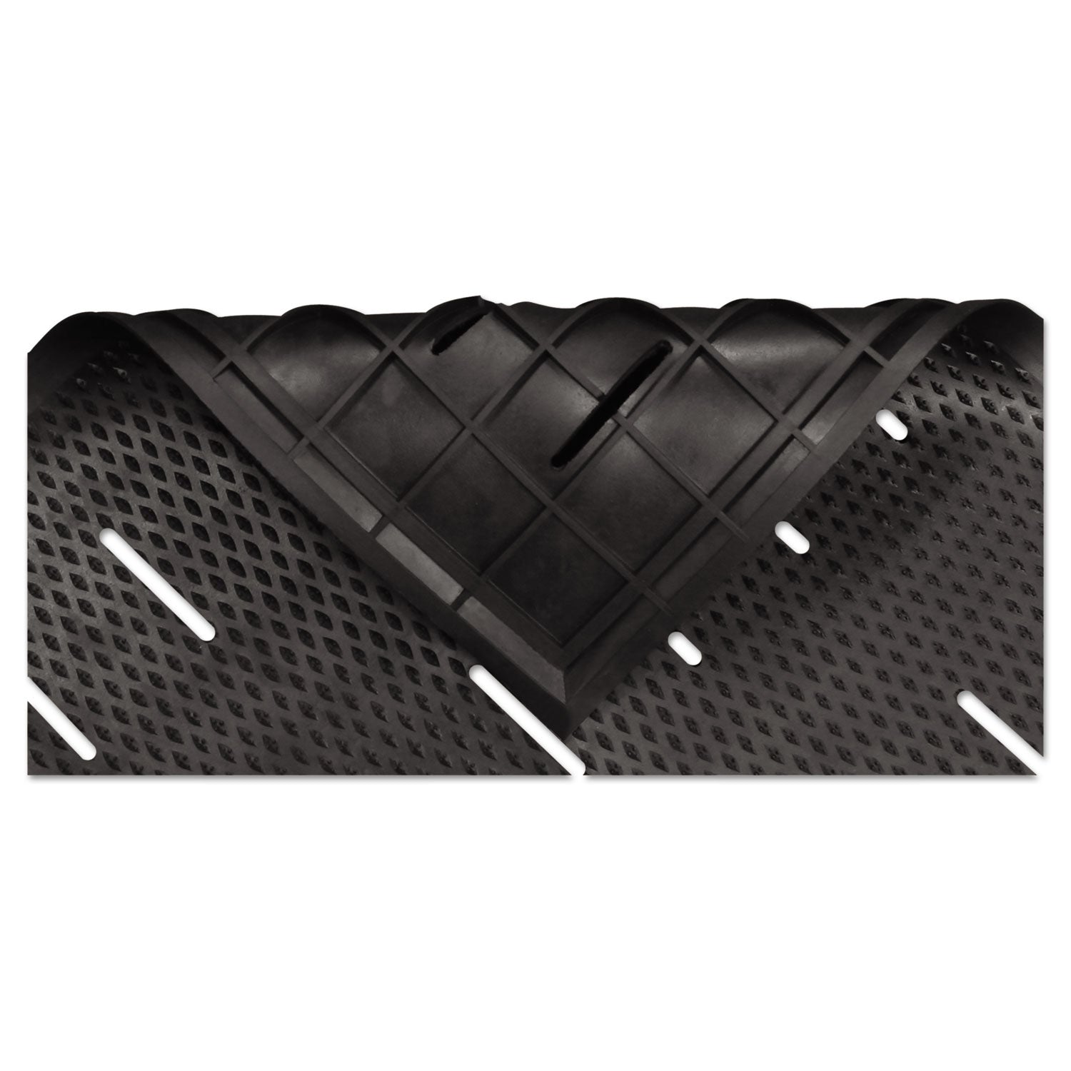 Guardian Free Flow Comfort Utility Floor Mat, 36 X 48, Black
