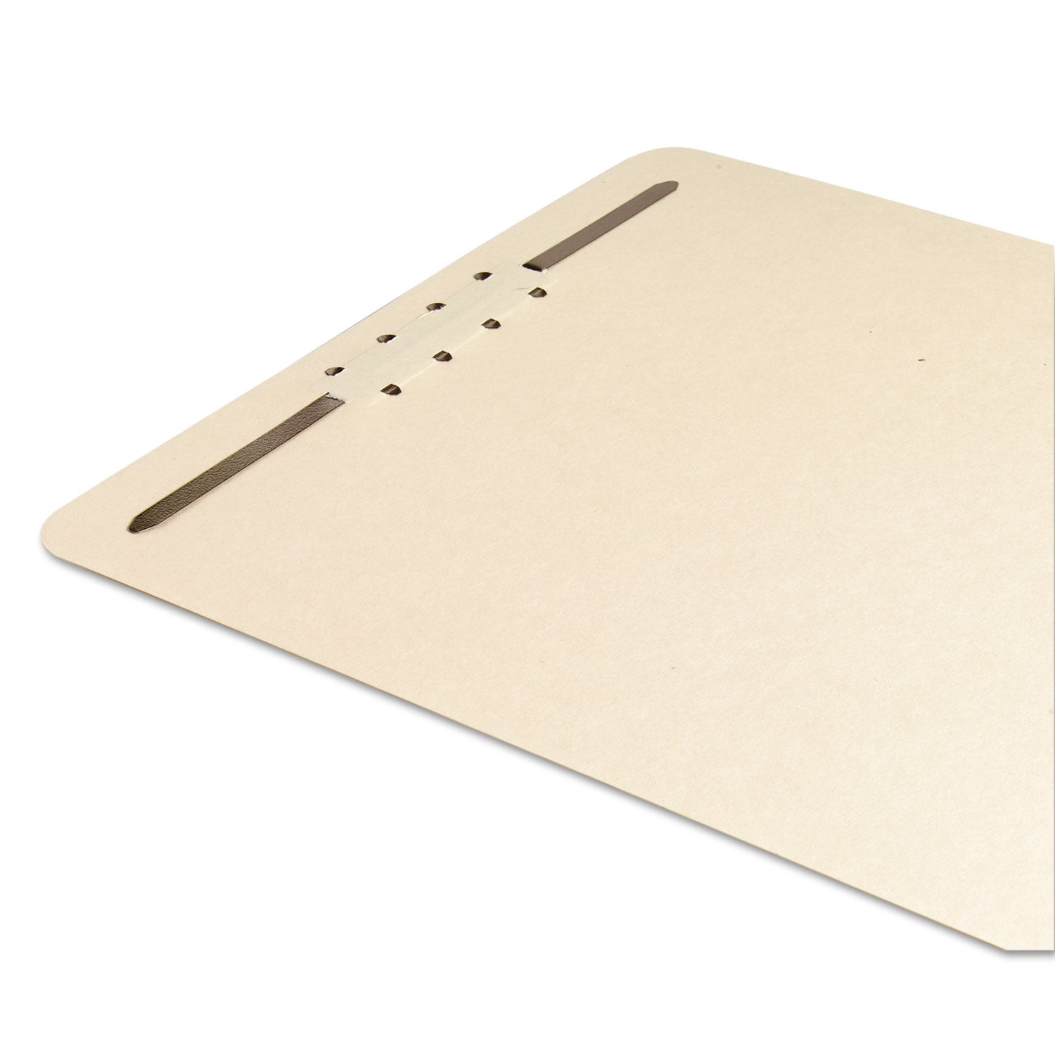 Smead Fastener File Backs, 1 Fastener, 2" Capacity, Letter Size, Manila, 100/Box