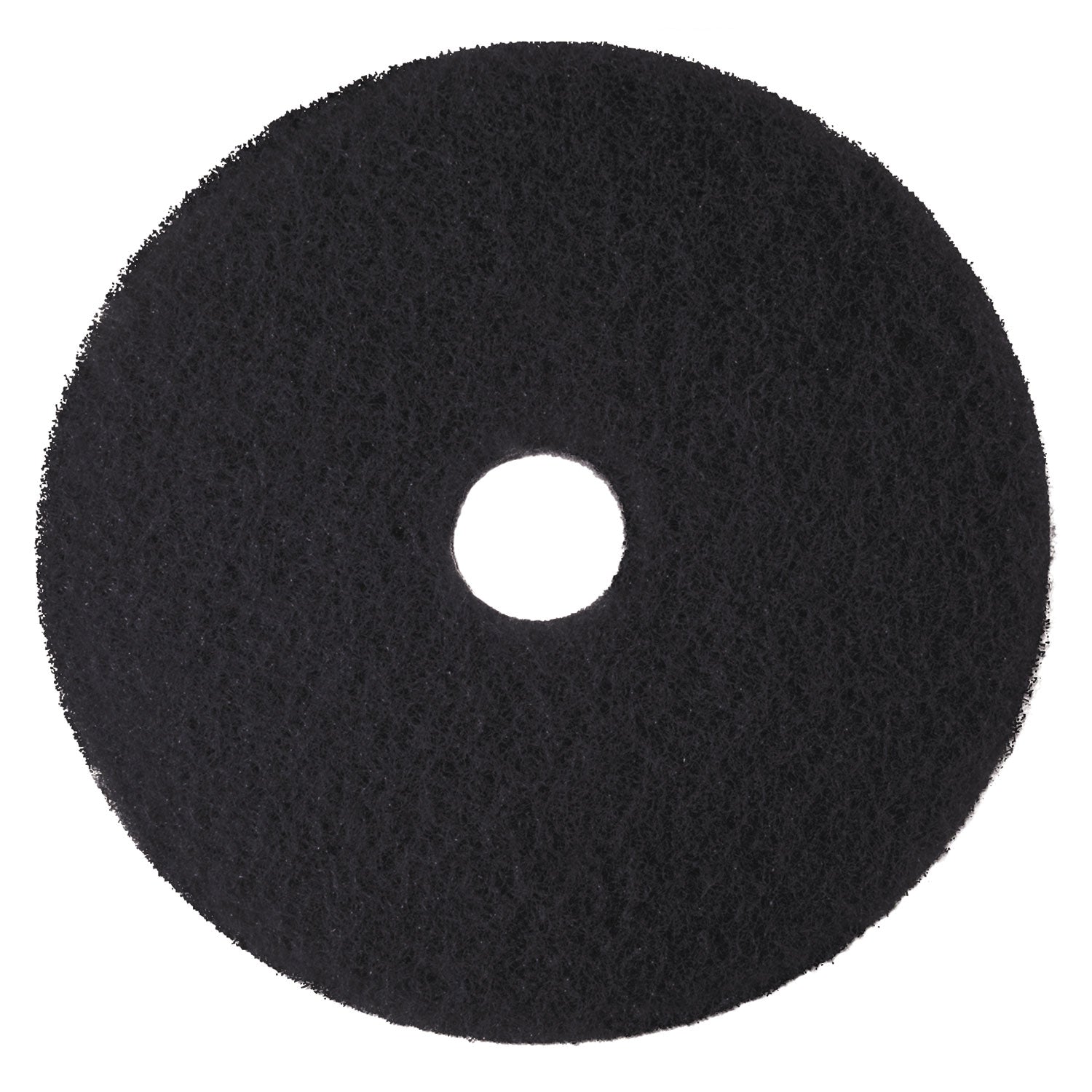 3M™ Low-Speed High Productivity Floor Pads 7300, 21" Diameter, Black, 5/carton