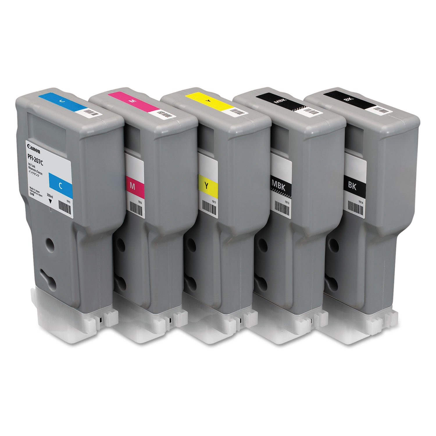 Canon® 8790B001AA (PFI-207) Ink, Cyan