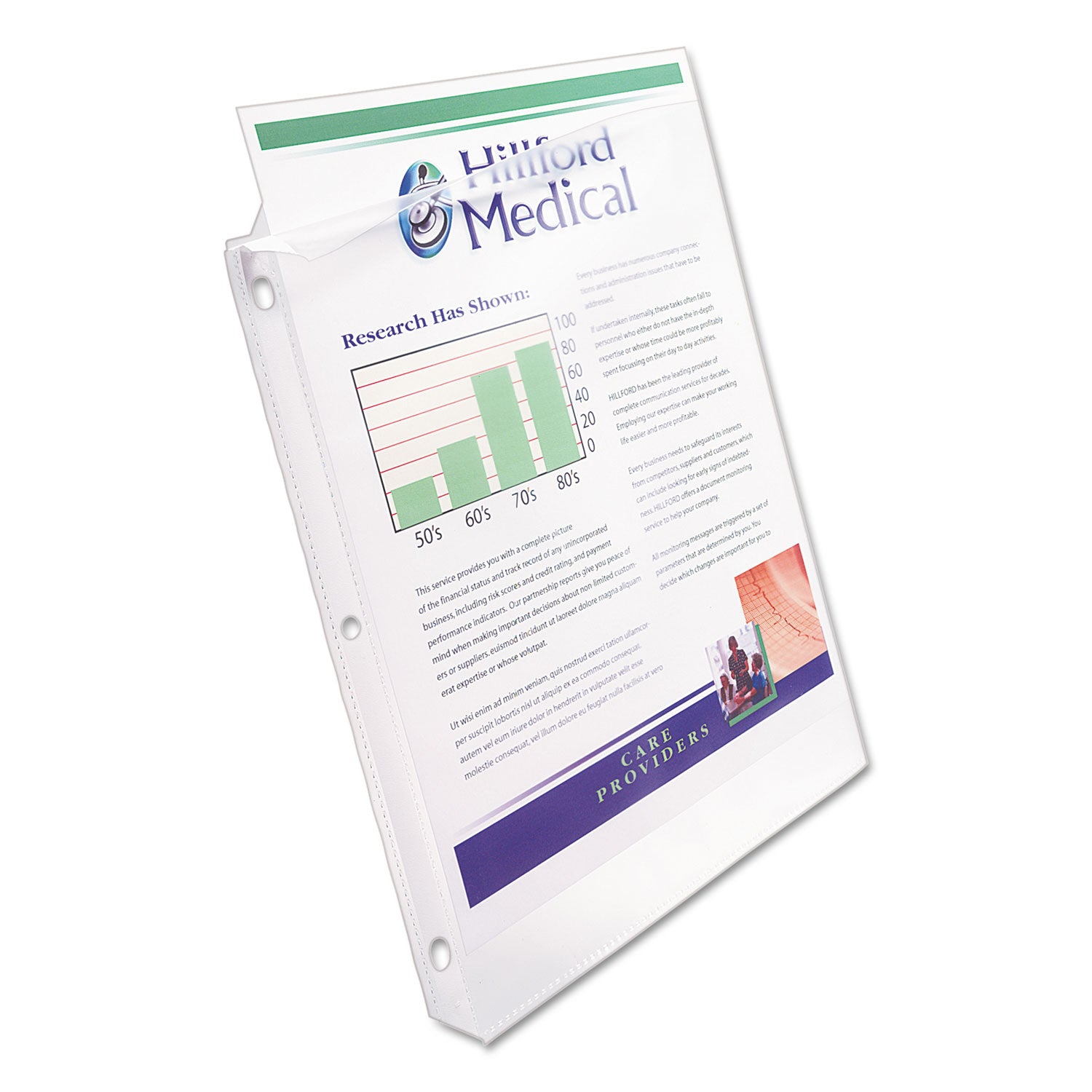 Avery® Top-Load Poly Sheet Protectors, Heavy Gauge, Letter, Nonglare, 50/box