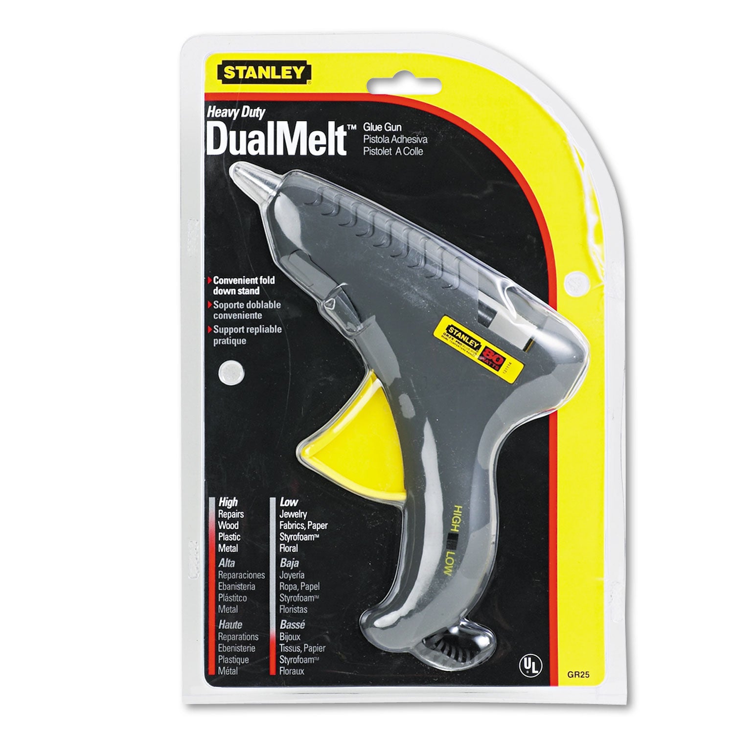 Stanley® Dual Melt Glue Gun, 80 W