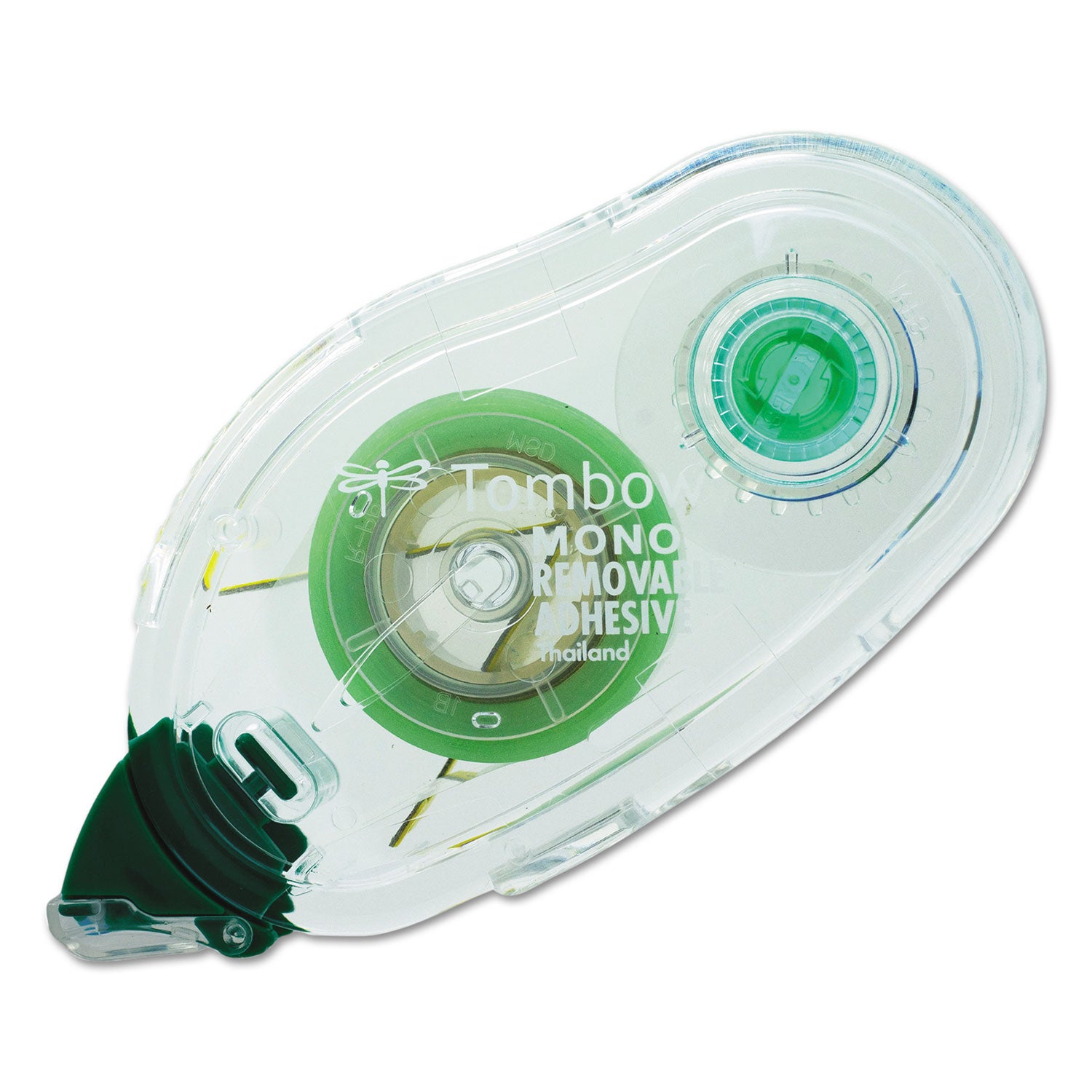 Tombow® Mono® Removable Adhesive Refill, 0.33" X 39.33 Ft, Dries White, 3/pack