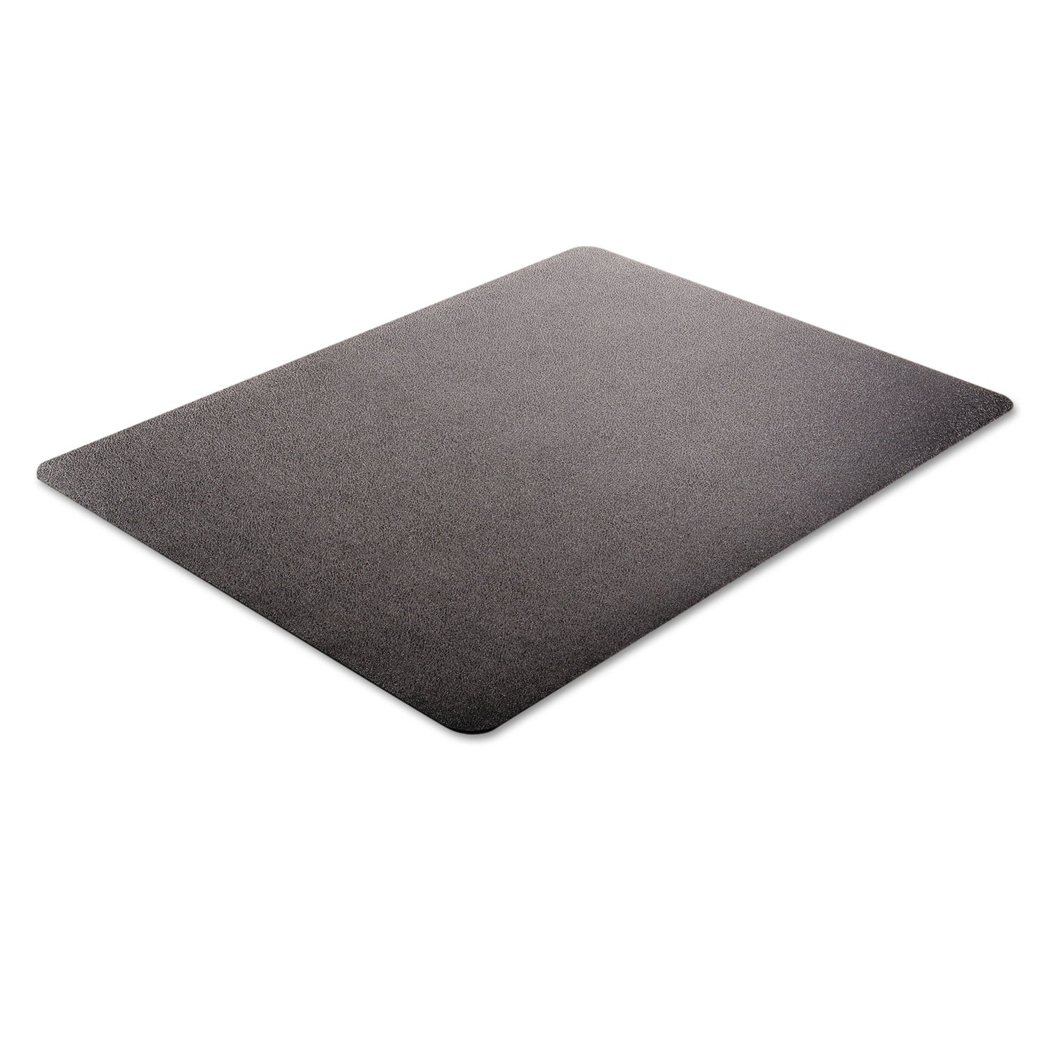 deflecto® EconoMat All Day Use Chair Mat for Hard Floors, Flat Packed, 45 x 53, Black