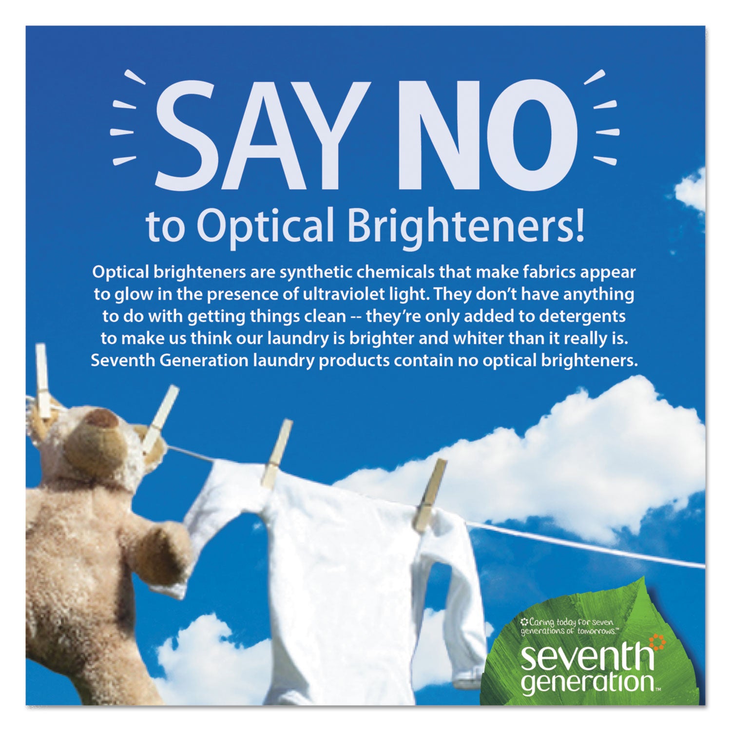 Seventh Generation® Natural Laundry Detergent Packs, Powder, Unscented, 45 Packets/pack