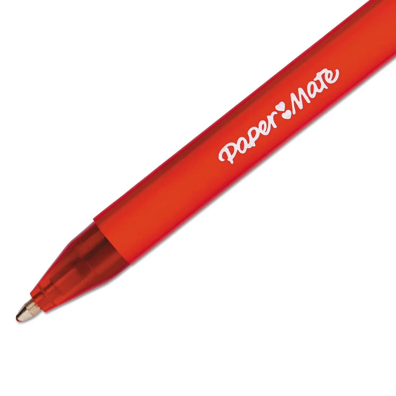 ComfortMate Ultra Ballpoint Pen, Retractable, Medium 1 mm, Red Ink, Red Barrel, Dozen Paper Mate® Flipcost