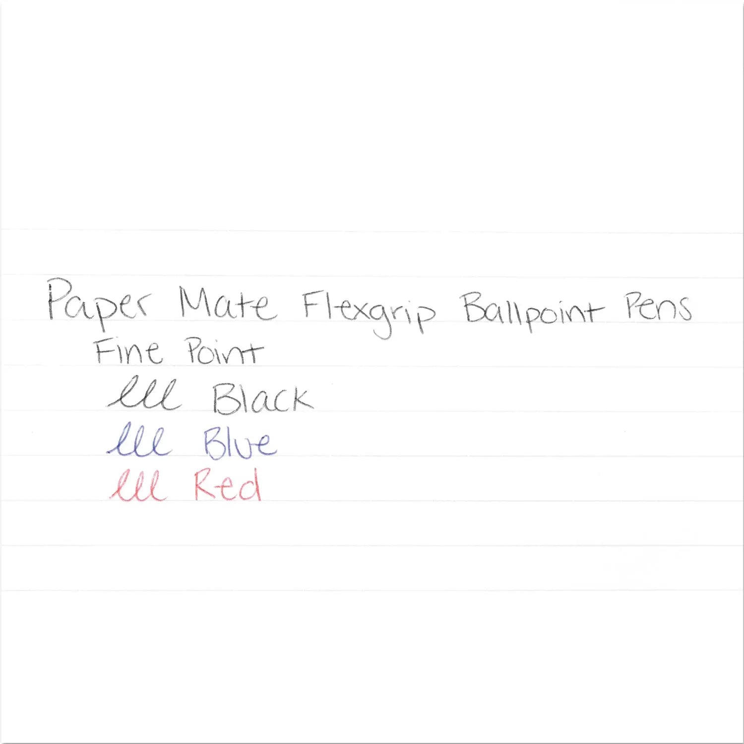 FlexGrip Ultra Recycled Ballpoint Pen, Stick, Fine 0.8 mm, Black Ink, Gray Barrel, Dozen Paper Mate® Flipcost