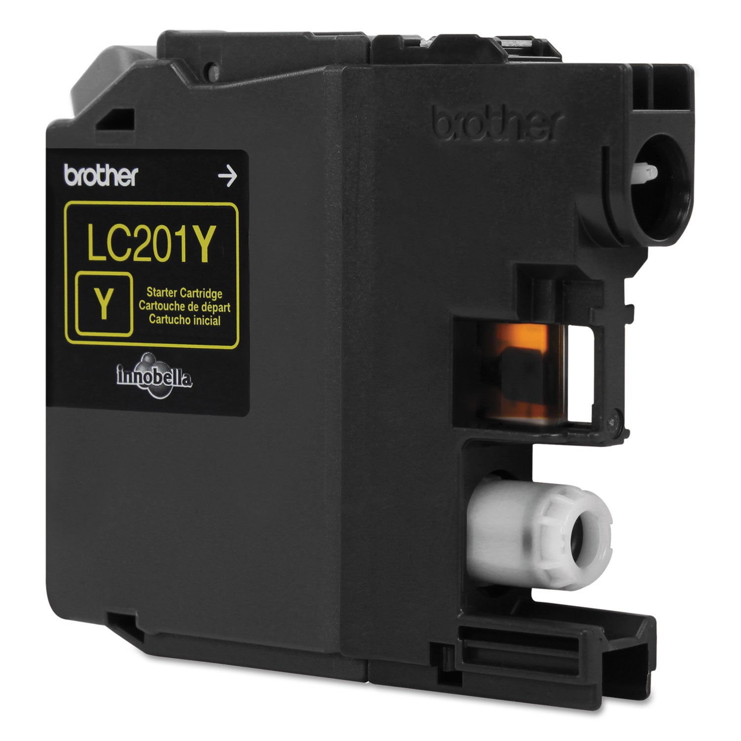 Brother Lc201y Innobella Ink, 260 Page-Yield, Yellow