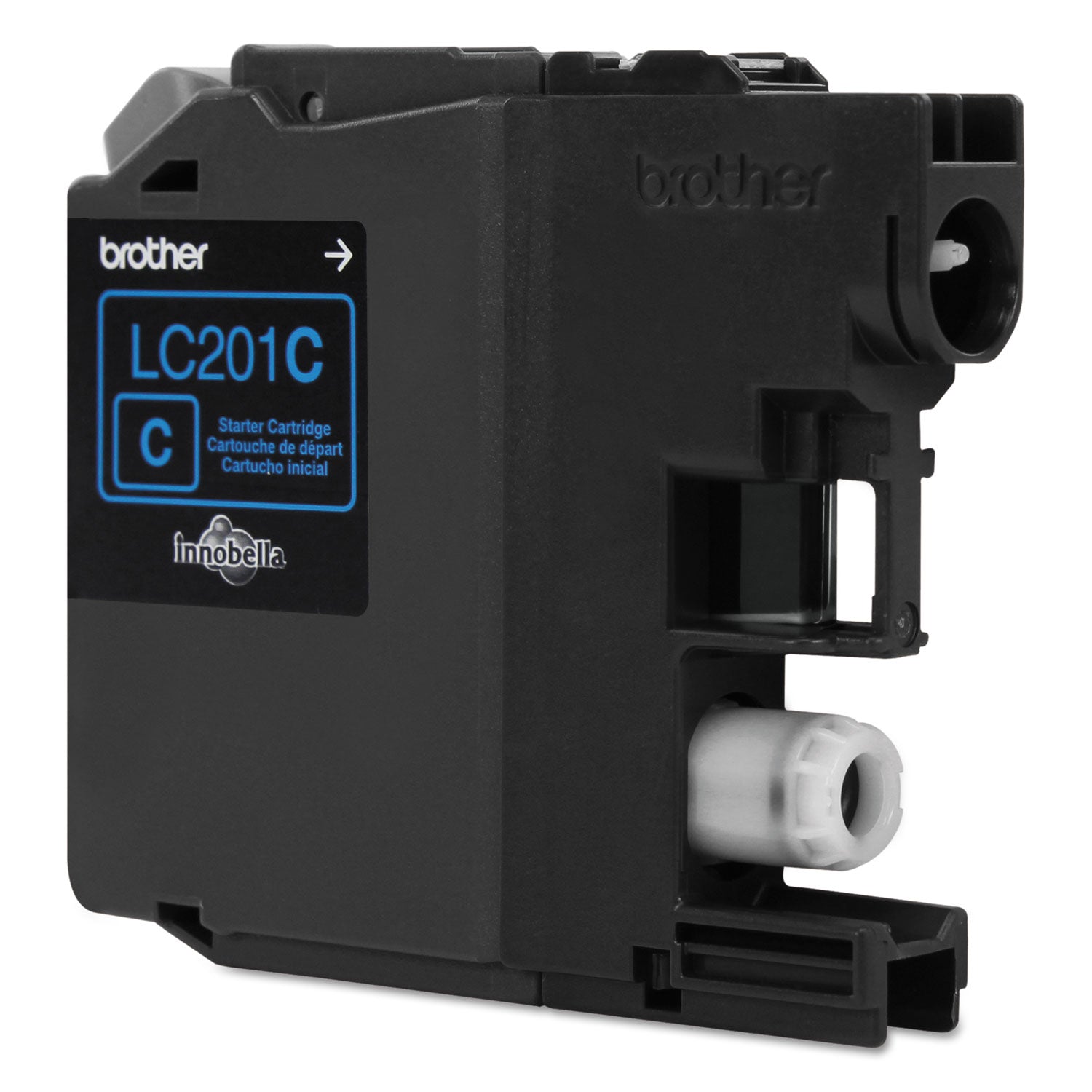 Brother Lc201c Innobella Ink, 260 Page-Yield, Cyan