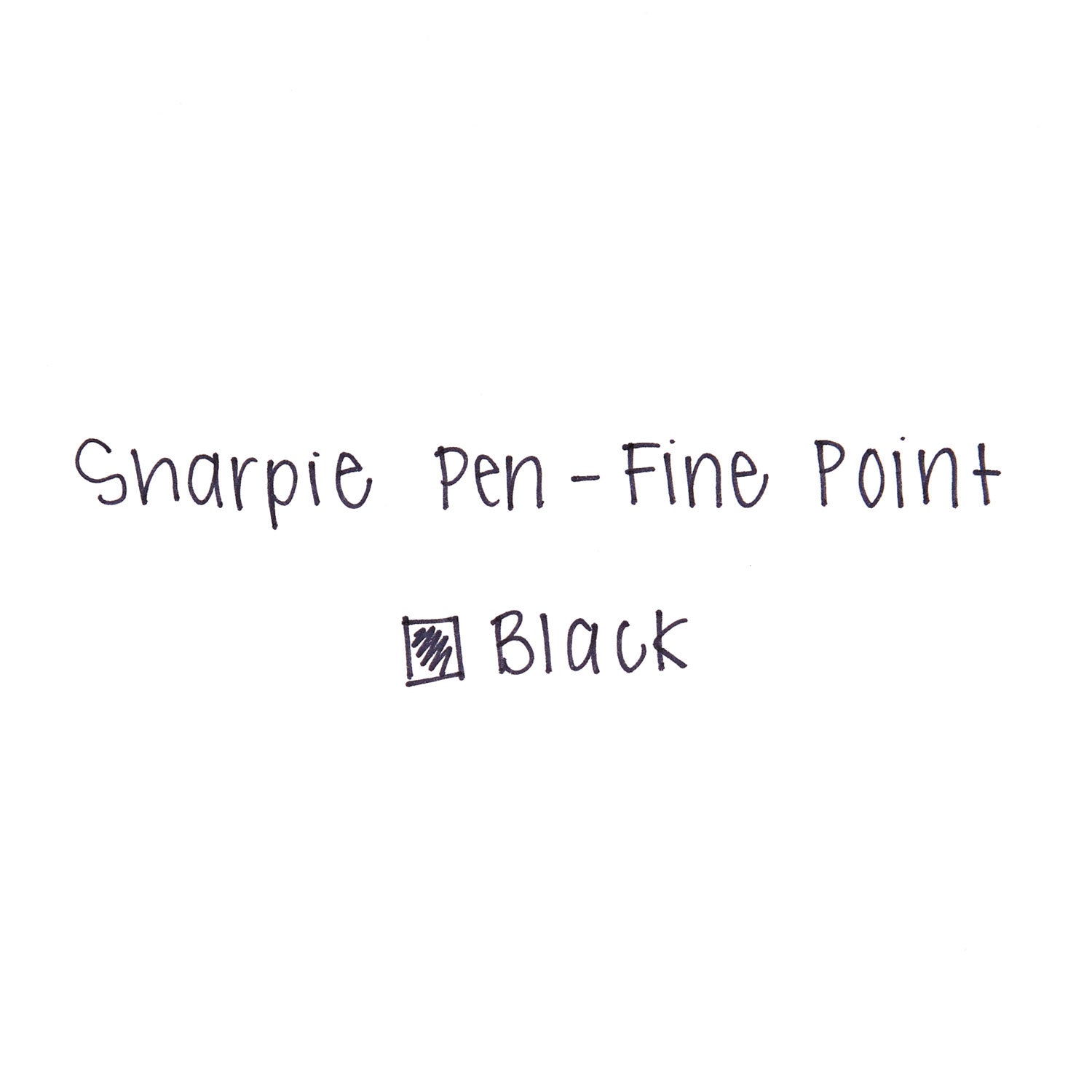 Sharpie® Stainless Steel Porous Point Pen, Stick, Fine 0.5 mm, Black Ink, Brushed Silver Barrel