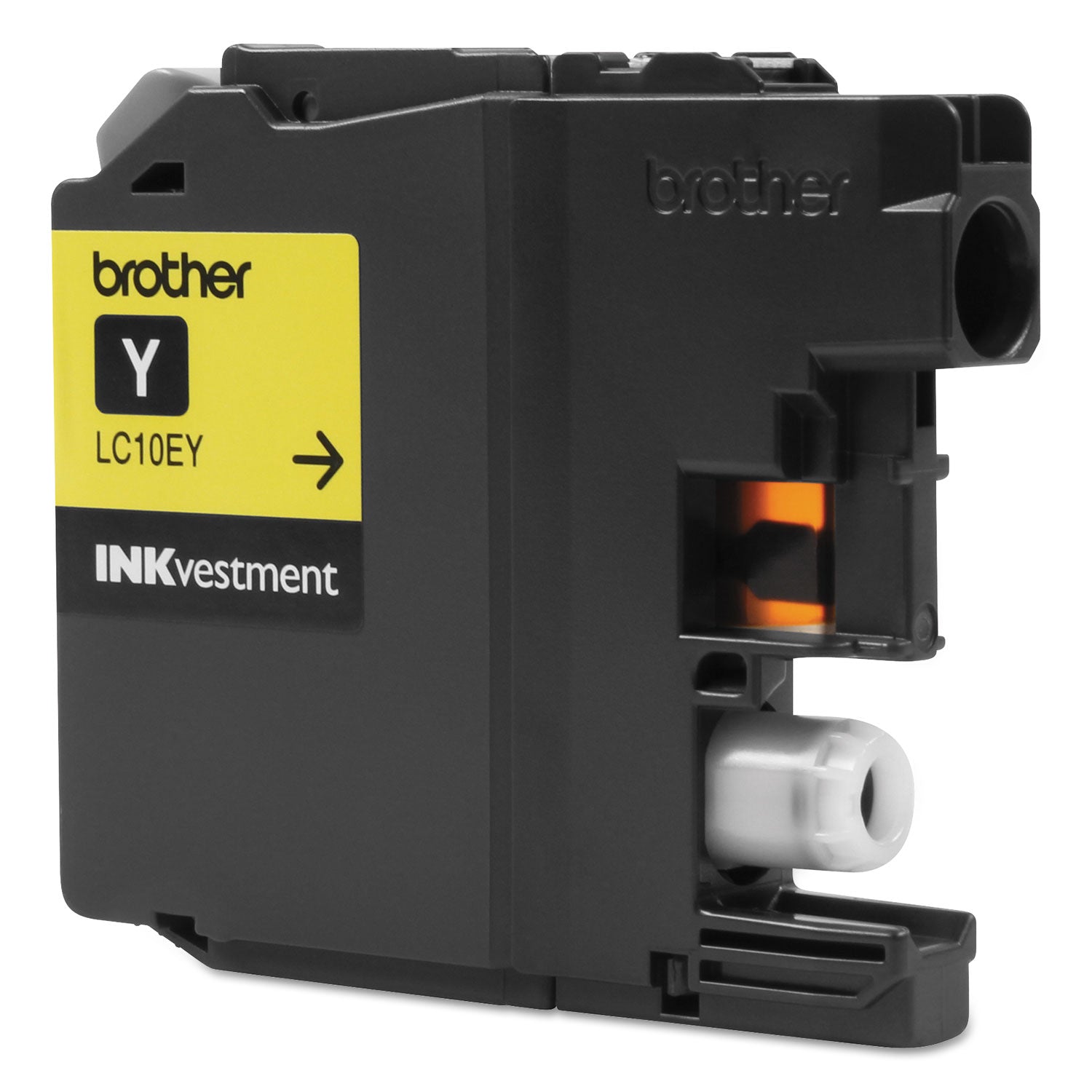 Brother Lc10ey Inkvestment Super High-Yield Ink, 1,200 Page-Yield, Yellow