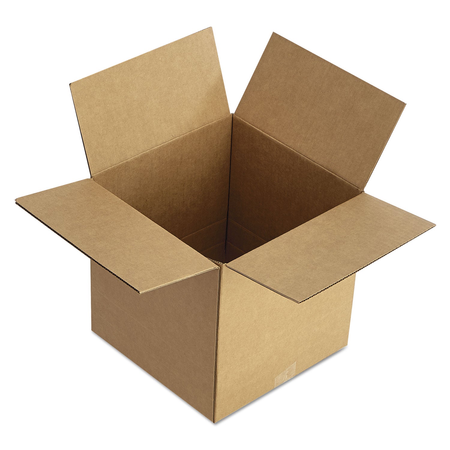 Universal® Fixed-Depth Corrugated Shipping Boxes, Regular Slotted Container (RSC), 12" x 12" x 8", Brown Kraft, 25/Bundle