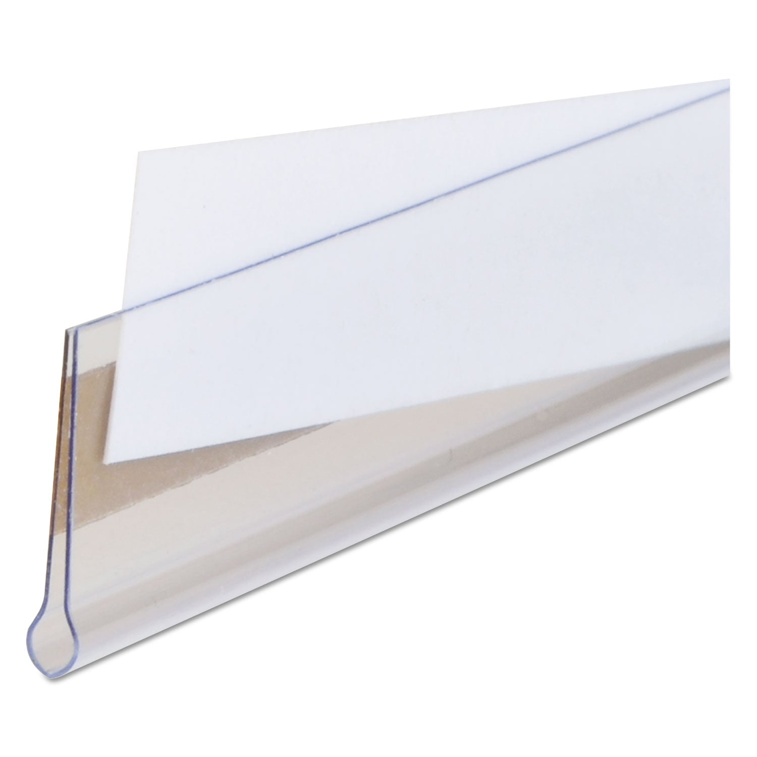 C-Line® Self-Adhesive Label Holders, Top Load, 0.5 x 3, Clear, 50/Pack