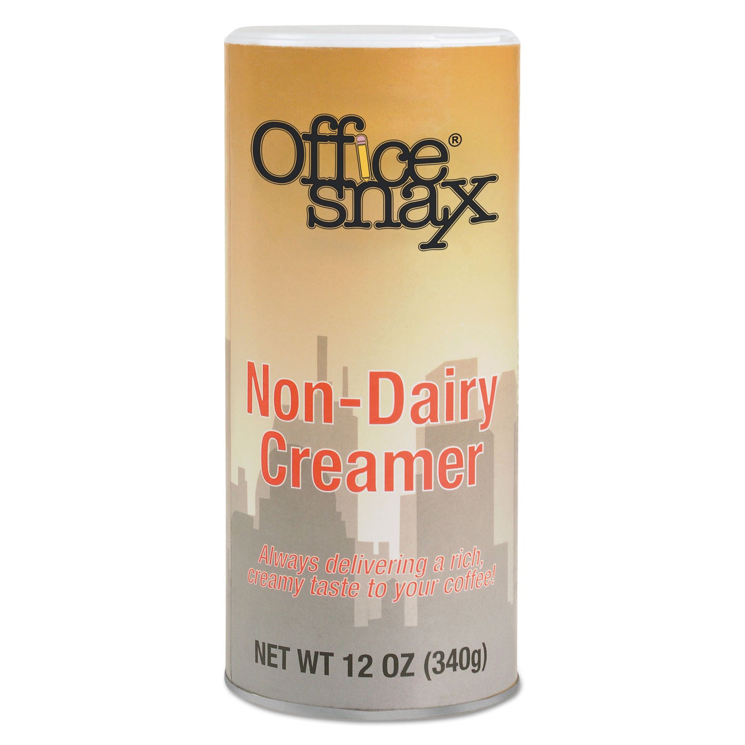 Office Snax® Powdered Non-Dairy Creamer, Regular, 12 oz Canister, 3/Pack