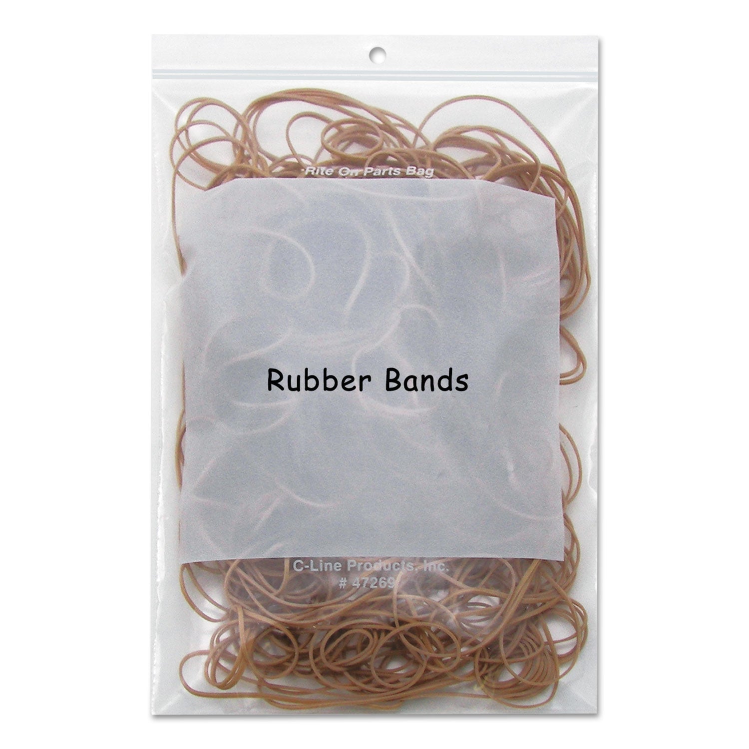 C-Line® Write-On Poly Bags, 2 Mil, 6" X 9", Clear, 1,000/carton