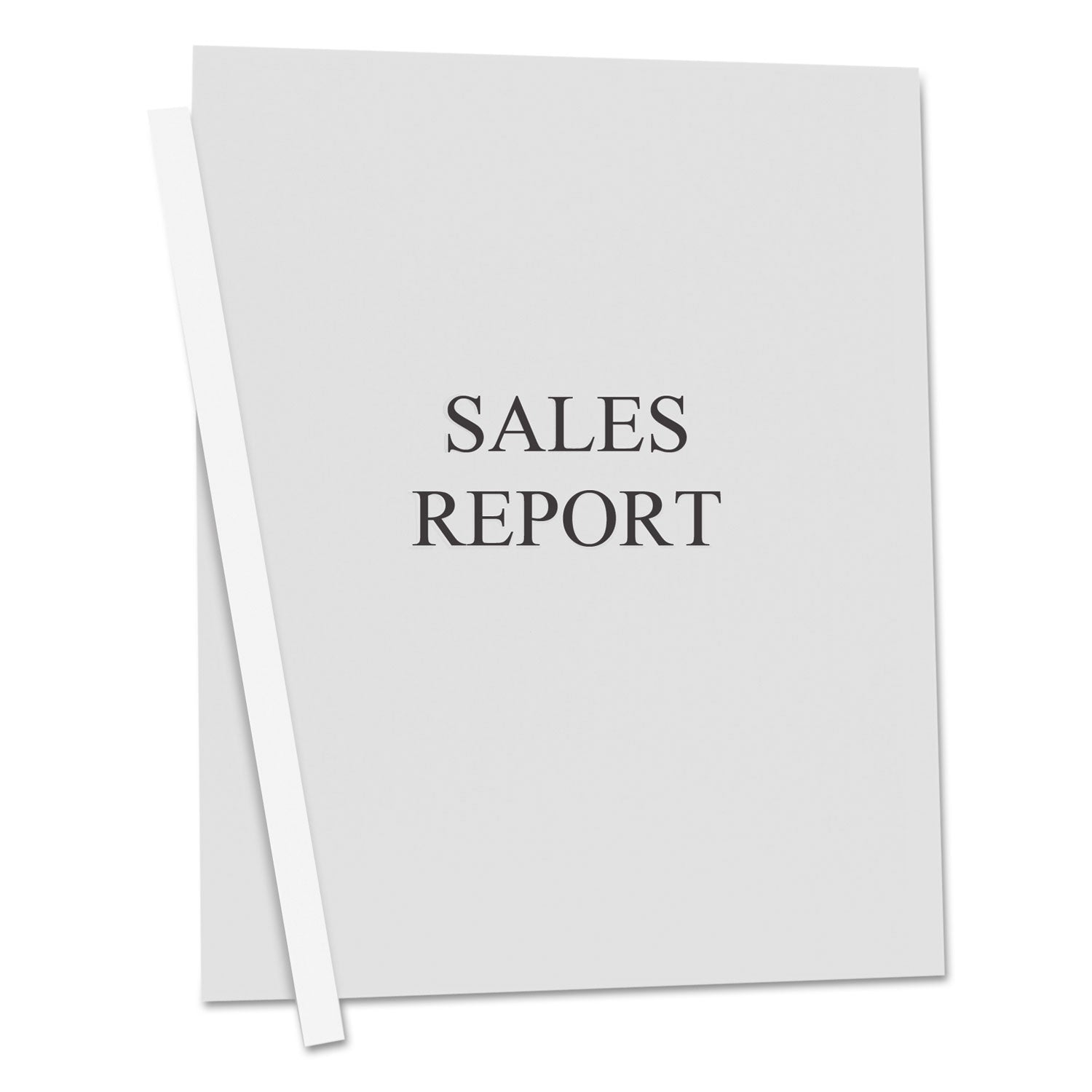 C-Line® Vinyl Report Covers, 0.13" Capacity, 8.5 X 11, Clear/clear, 50/box