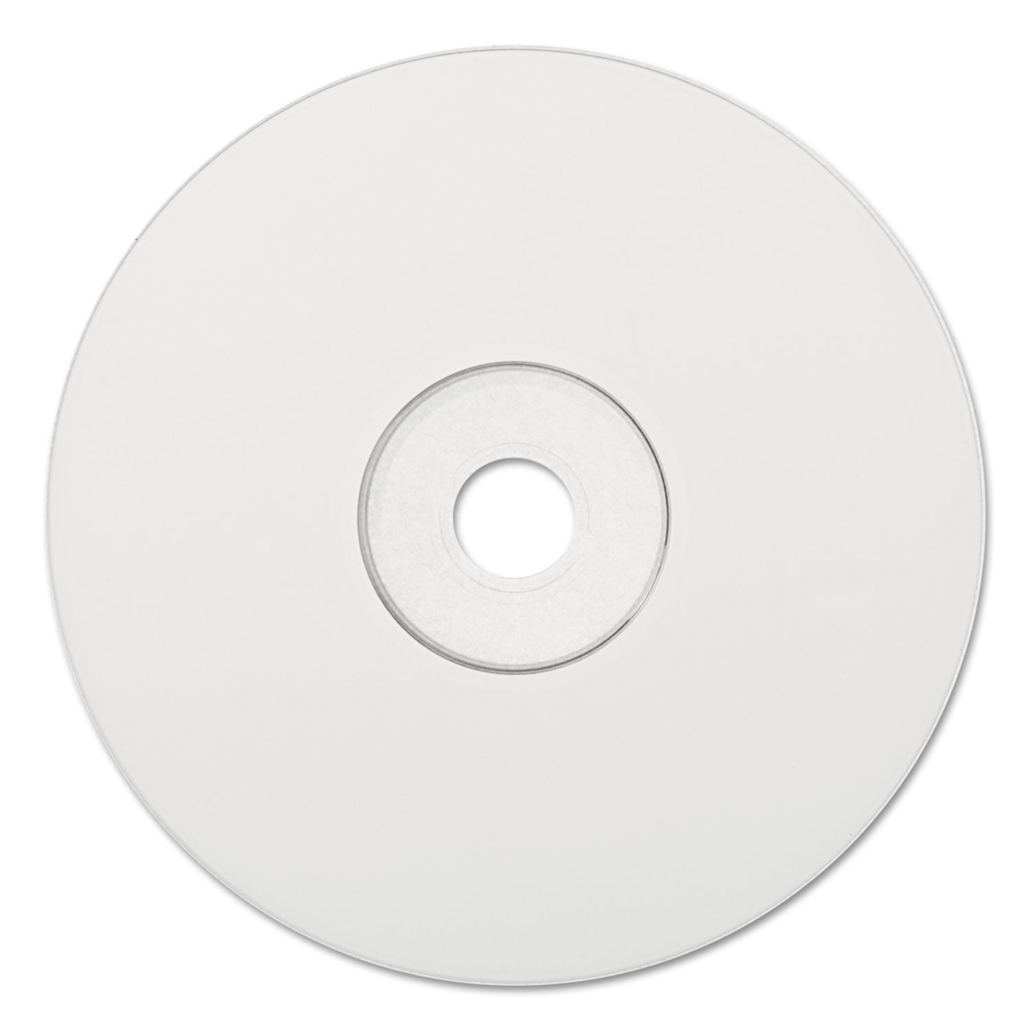 Verbatim® CD-R Printable Recordable Disc, 700 MB, 52x, Spindle, White, 100/Pack
