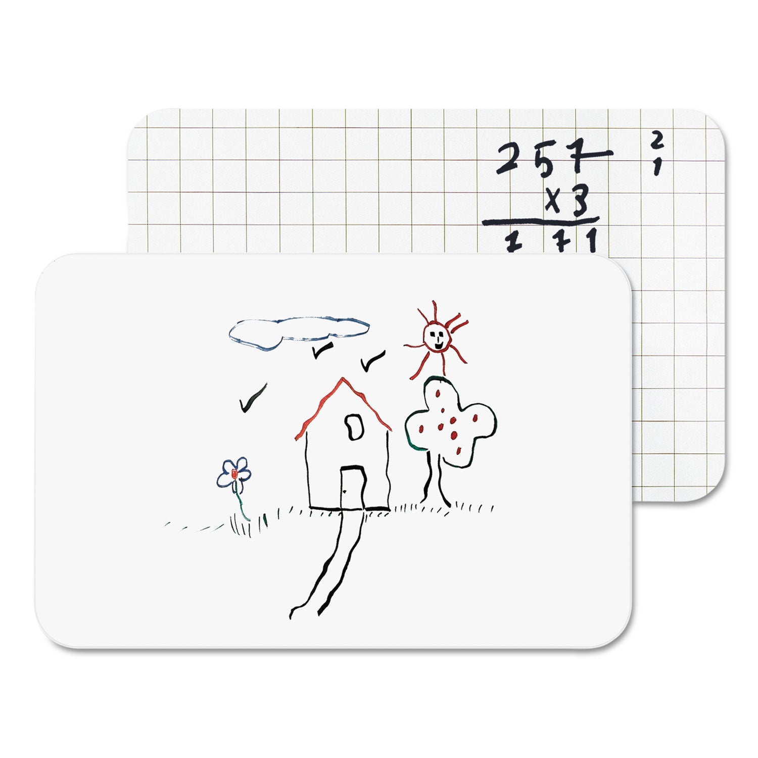 MasterVision® Dry Erase Lap Board, 11.88" x 8.25", White Surface
