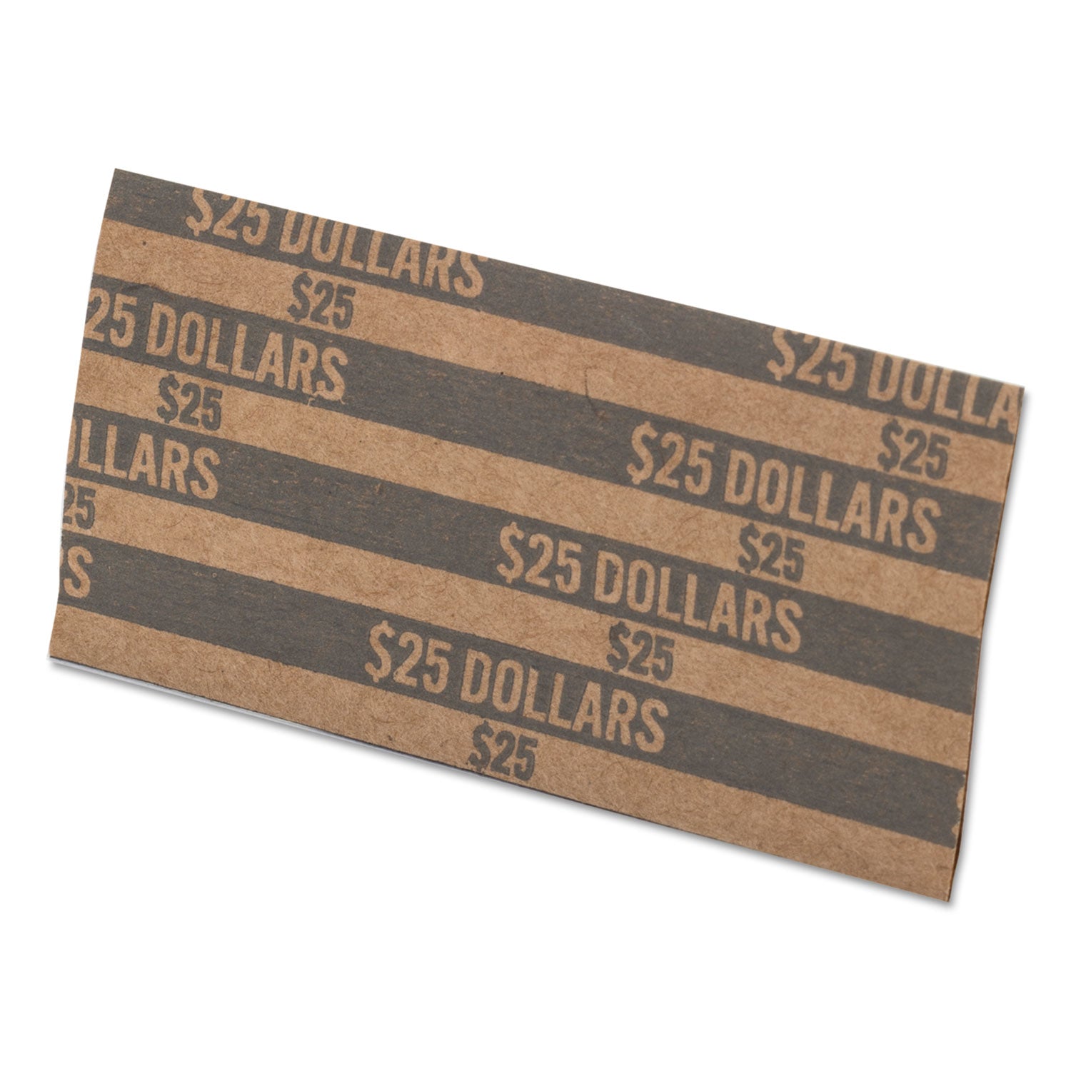 Pap-R Products Flat Coin Wrappers, Dollar Coin, $25, Pop-Open Wrappers, 1000/box