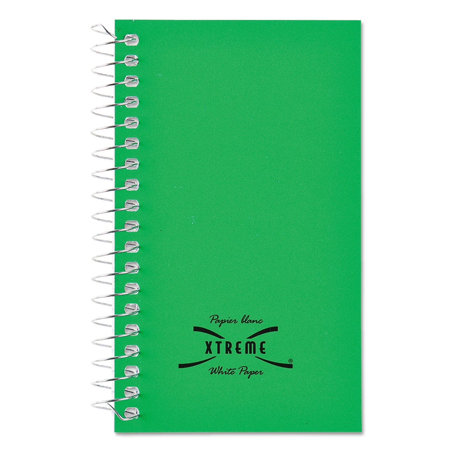 National® Paper Blanc Xtreme White Wirebound Memo Books, Narrow Rule, Randomly Assorted Cover Color, (60) 5 x 3 Sheets